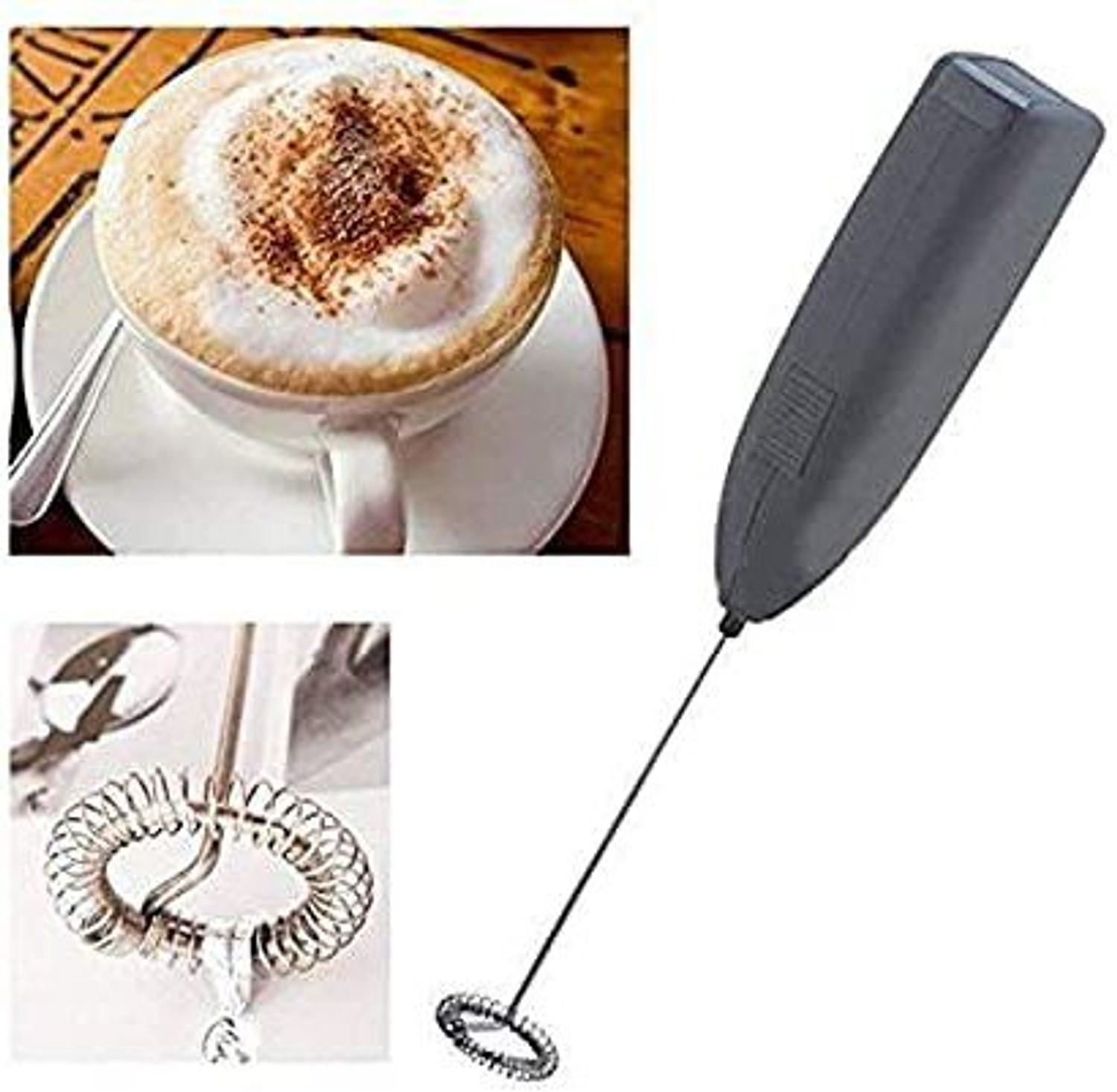 Image of PRAVRUSHTI Electric Hand Mixer | Hand Blender | Egg Beater | Cake Maker Plastic Spiral Whisk