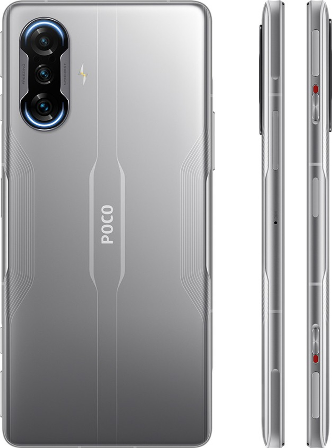Image of POCO F3 GT 5G (Gunmetal Silver, 128 GB)