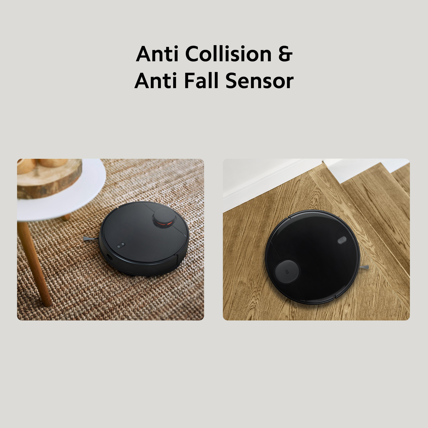 Image of Mi Robot Vacuum-Mop P (STYTJ02YM) Robotic Floor Cleaner with 2 in 1 Mopping and Vacuum (Google Assistant and Alexa)