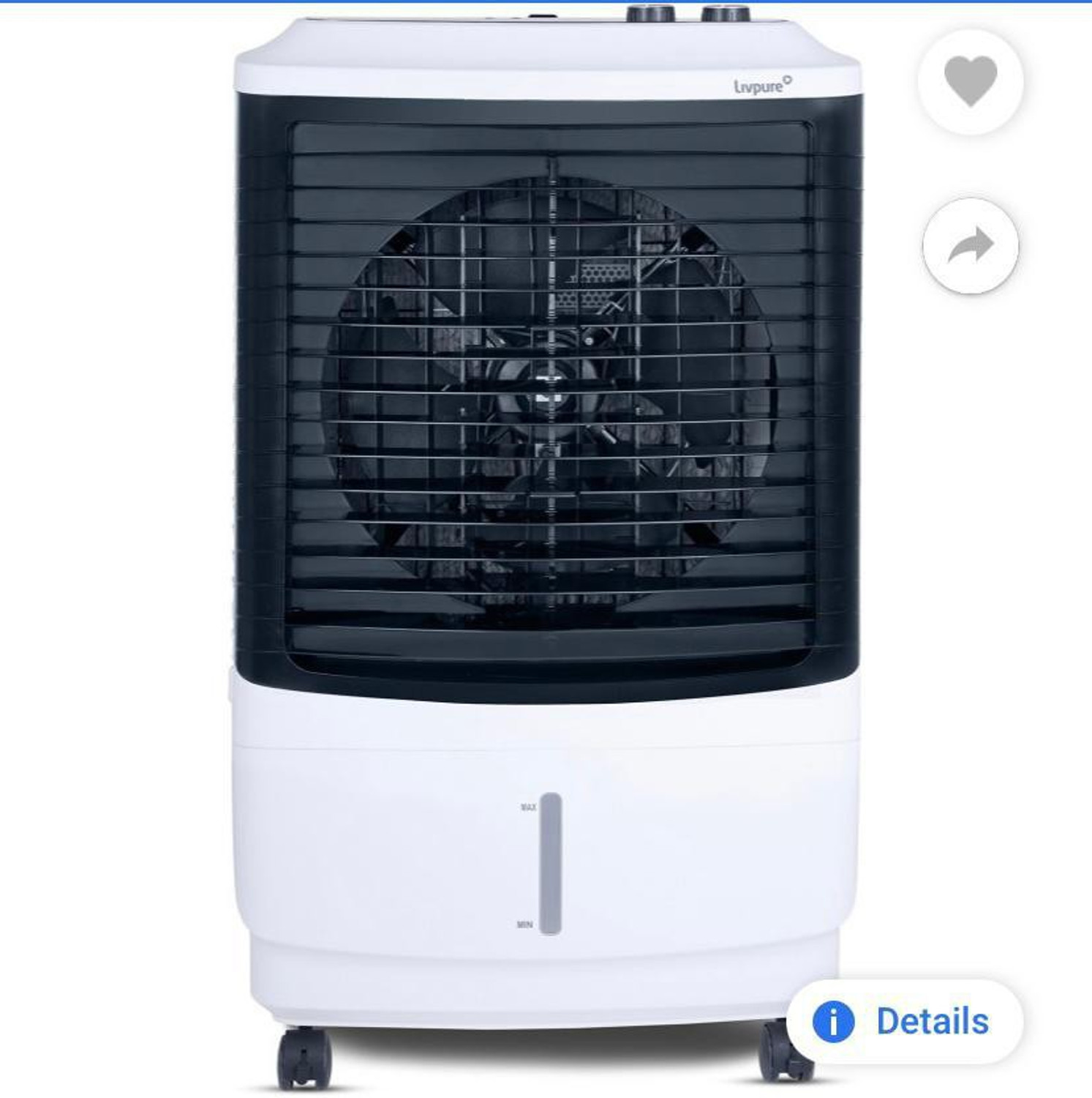 Image of LIVPURE 80 L Desert Air Cooler