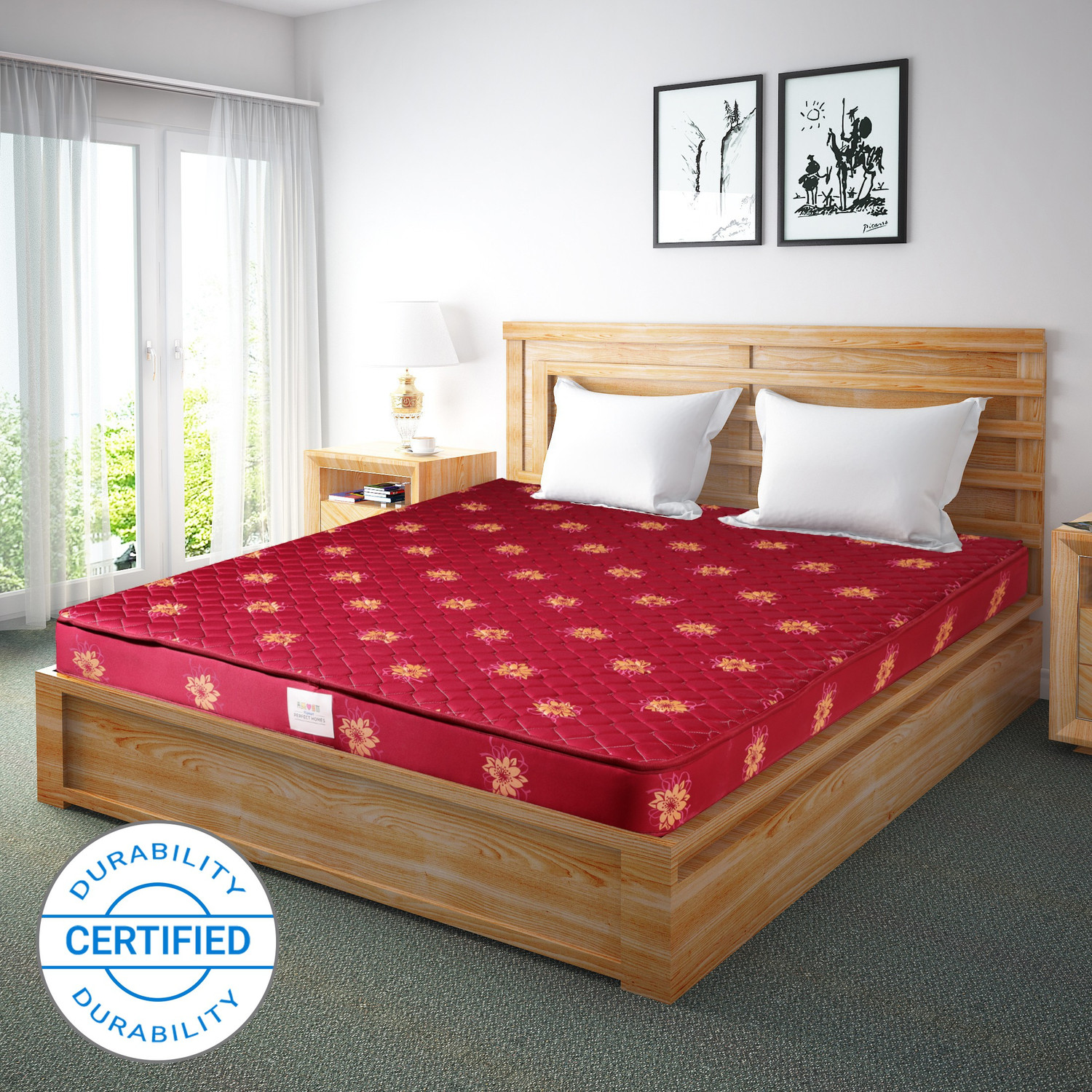 Image of Flipkart Perfect Homes Tysche Orthopedic 6 inch King Coir Mattress