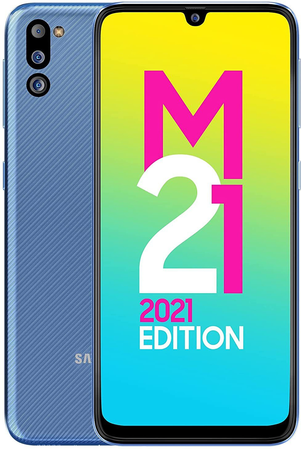Image of Samsung M21 2021 Edition (Arctic blue, 64 GB)