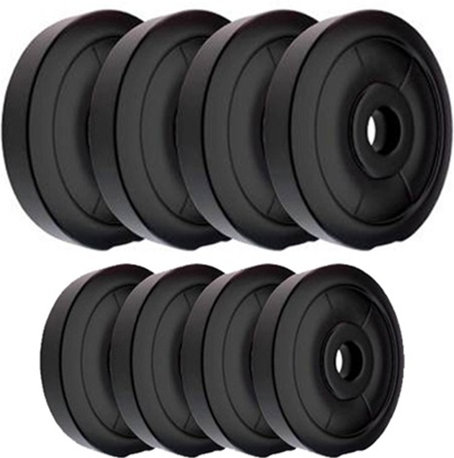 Image of COGNANT 0.65 kg FITNESS 40kg Dumbbell Set with ACCESSORIES + 3ft. RODS for HOME EXERCISES Home Gym Combo