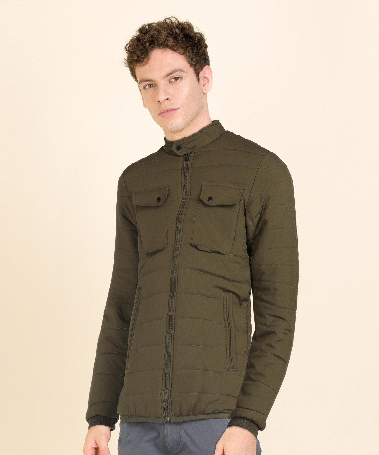 Image of Breil By Fort Collins Full Sleeve Solid Men Jacket