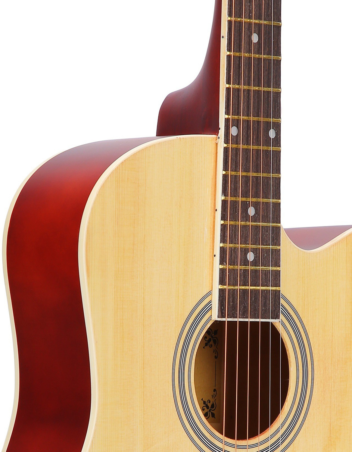 Image of GAMMA AUDIO YD-D38Q Acoustic Guitar Spruce Plastic