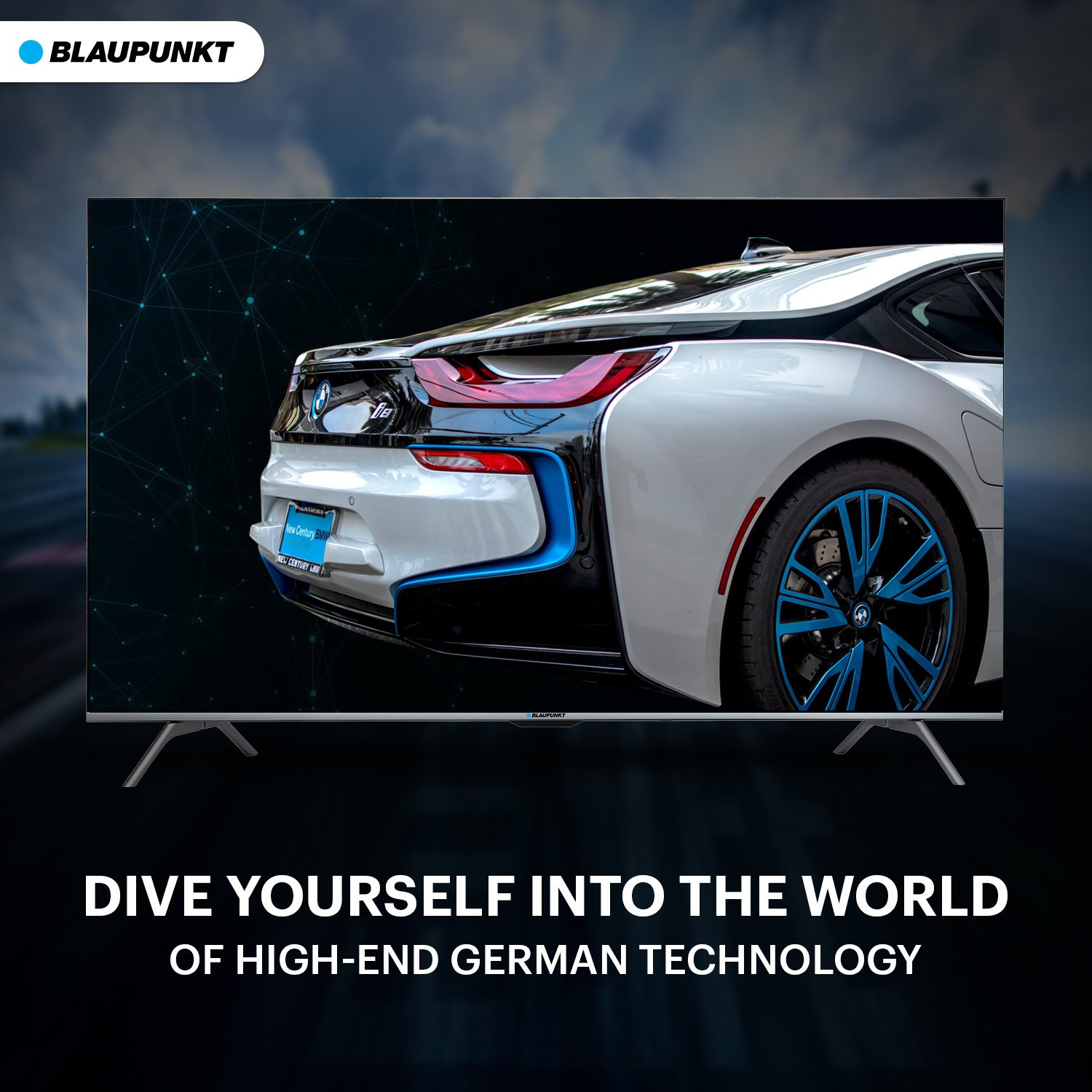 Image of Blaupunkt Cybersound 126 cm (50 inch) Ultra HD (4K) LED Smart Android TV with Dolby MS12 & 60W Speakers