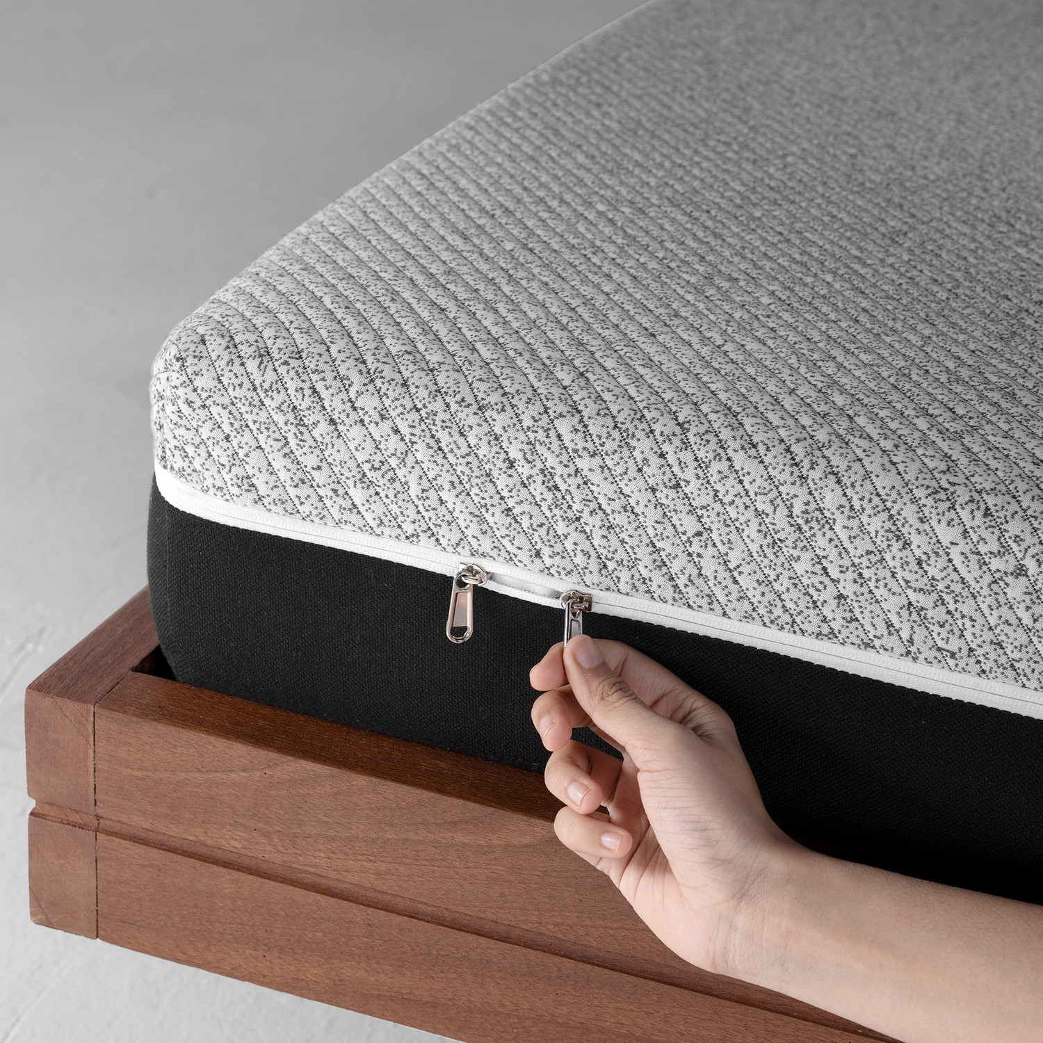 Image of Sleepyhead Laxe - BodyIQ Orthopedic Memory Foam 8 inch King Latex Foam Mattress