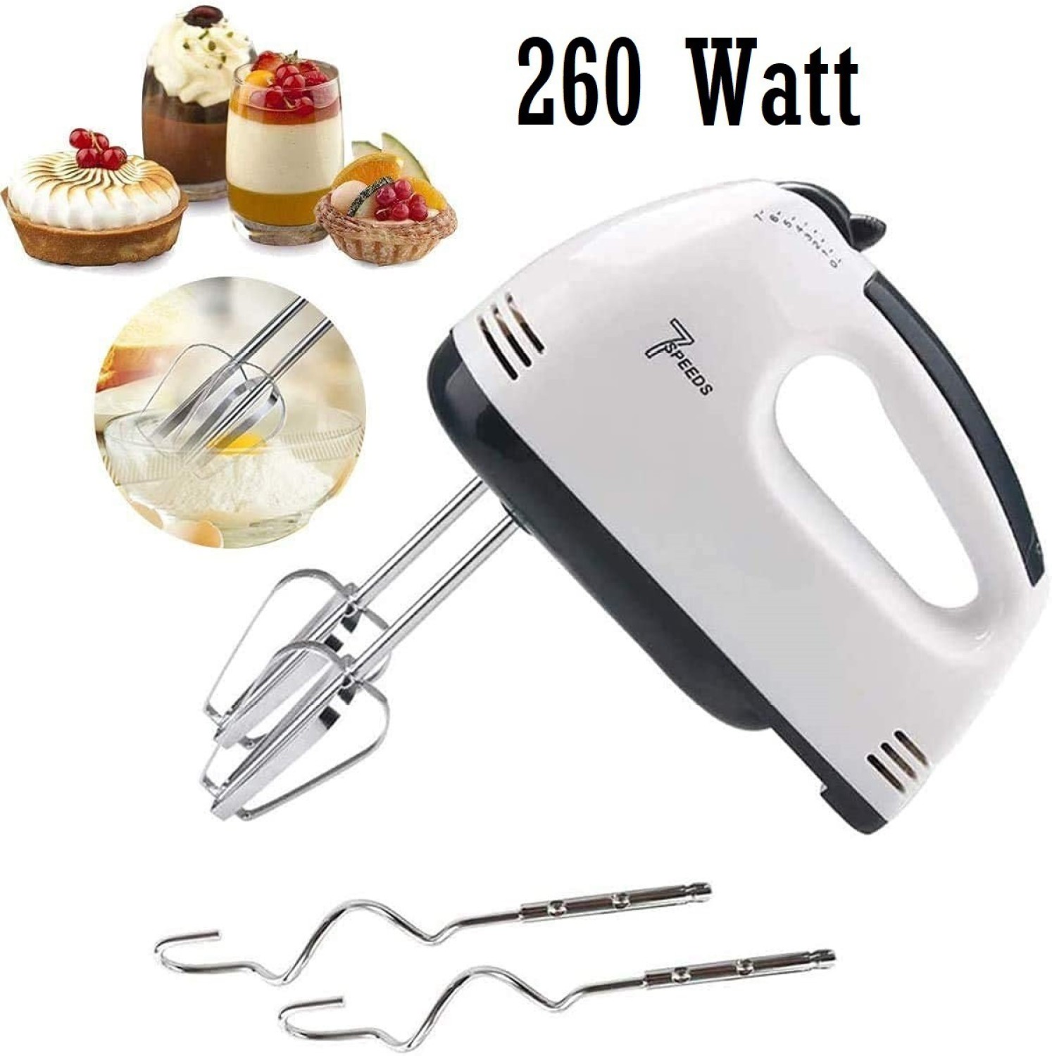 Buy Finalize Hand Mixer Blender for Cake Beater Machine Cream Electric Hand  Blender for Cake Mixing Whipping Machine Hand Beater for Cake Blender with  7 Speed with Free Spatula and Oil Brush
