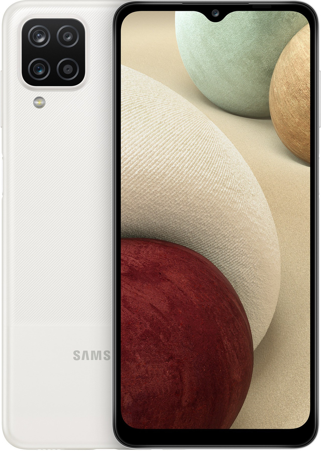 Image of Samsung Galaxy A12 (White, 128 GB)