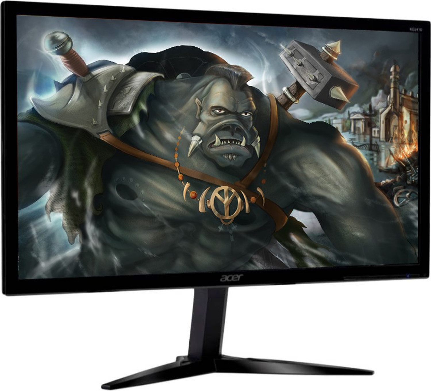 Image of Acer 59.94 cm (24 inch) Full HD LED Backlit TN Panel Gaming Monitor (KG241Q /KG241QS)