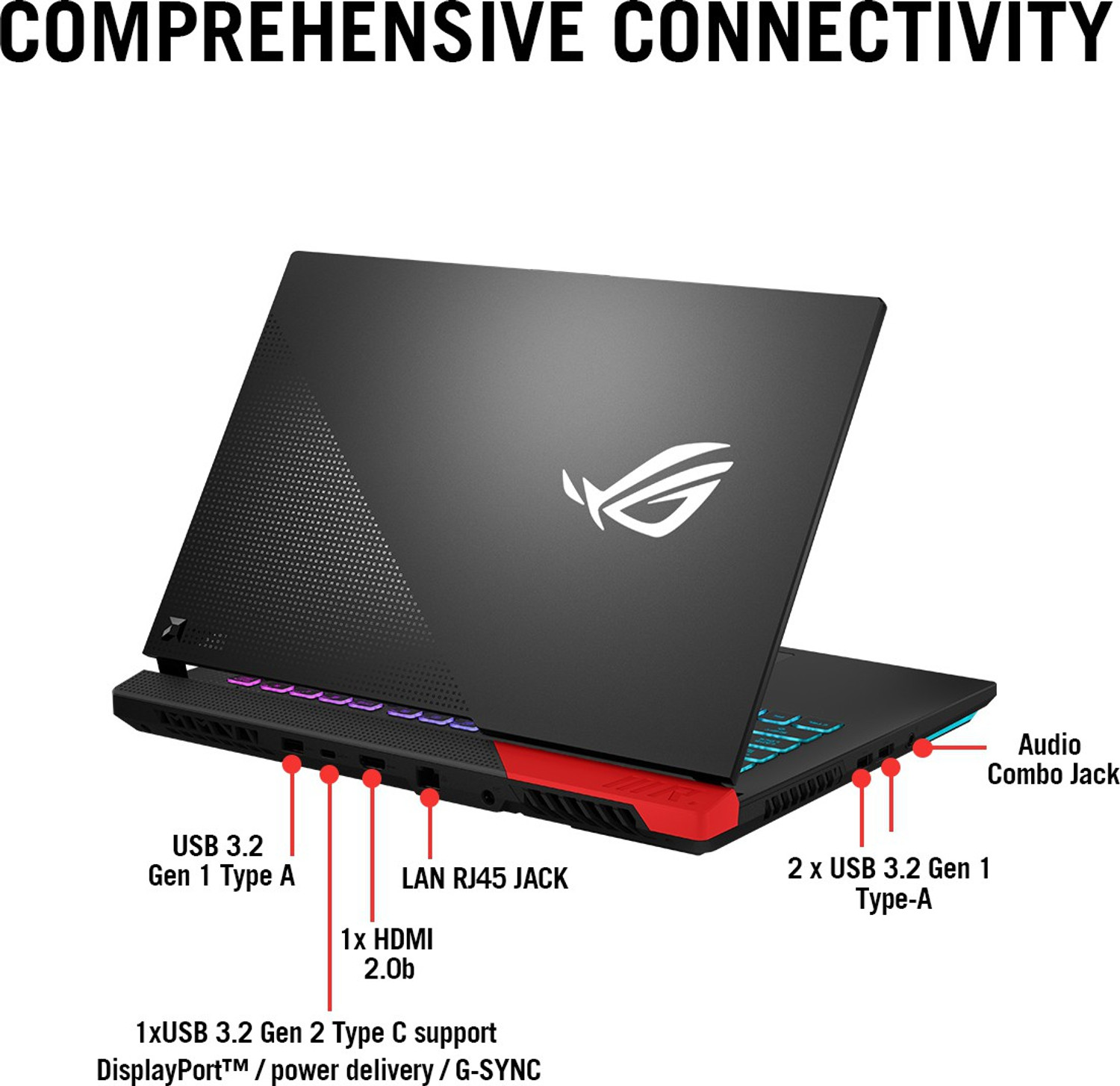 Image of ASUS ROG Strix G15 Advantage Edition with 90Whr Battery AMD Ryzen 9 Octa Core 5980HX - (16 GB /1 TB SSD /Windows 11 Home /12 GB Graphics /AMD Radeon RX 6800M /165 Hz) G513QY-HQ032WS Gaming Laptop
