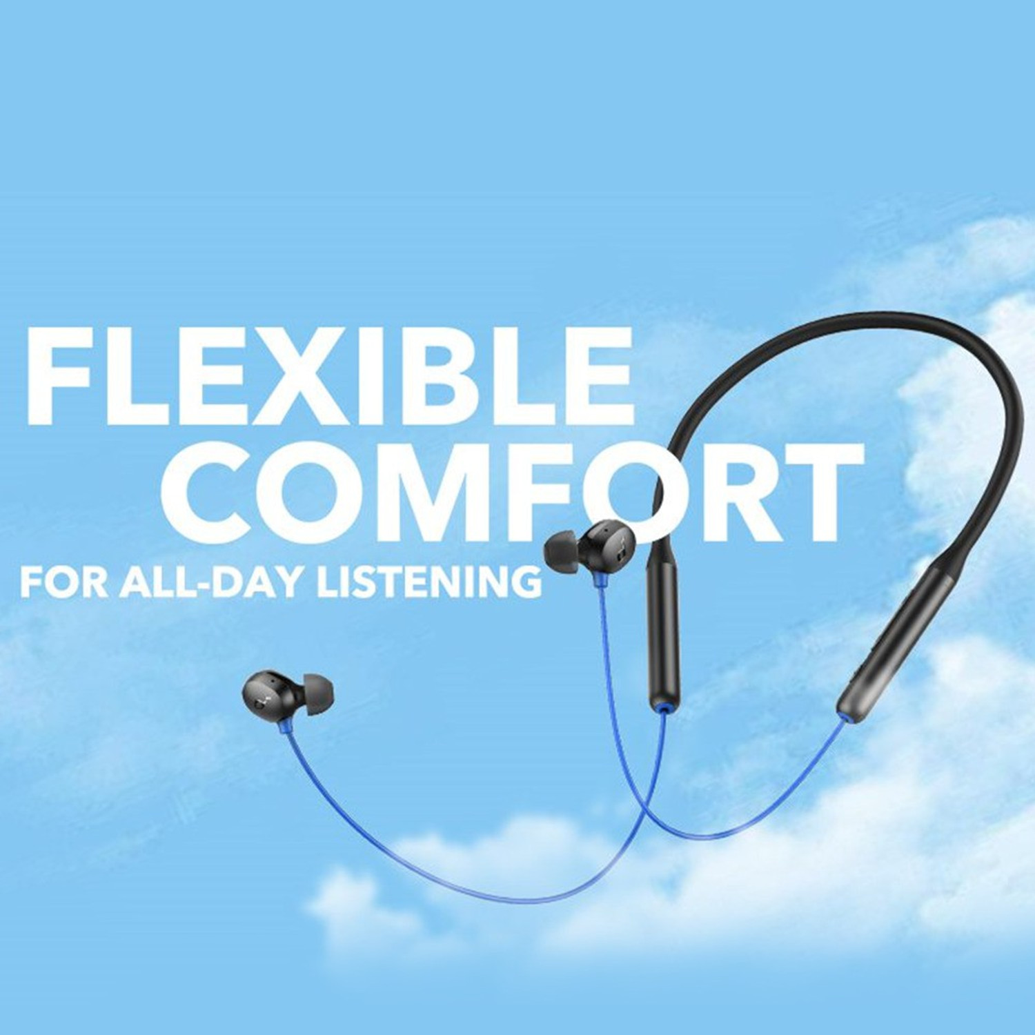 Image of Soundcore by Anker R500 Fast charging neckband with 20 hours playtime Bluetooth