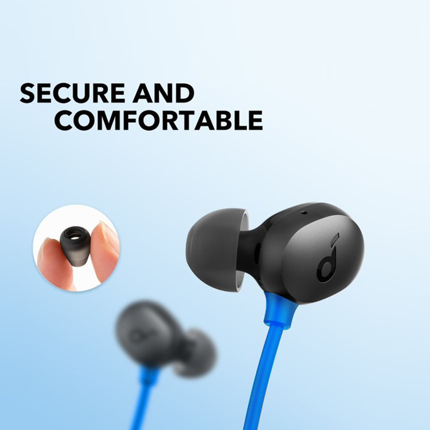 Image of Soundcore by Anker R500 Fast charging neckband with 20 hours playtime Bluetooth