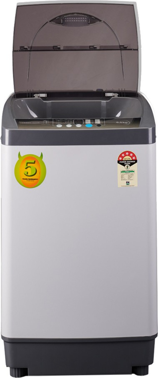 Image of ONIDA 6.5 kg Fully Automatic Top Load Washing Machine Grey