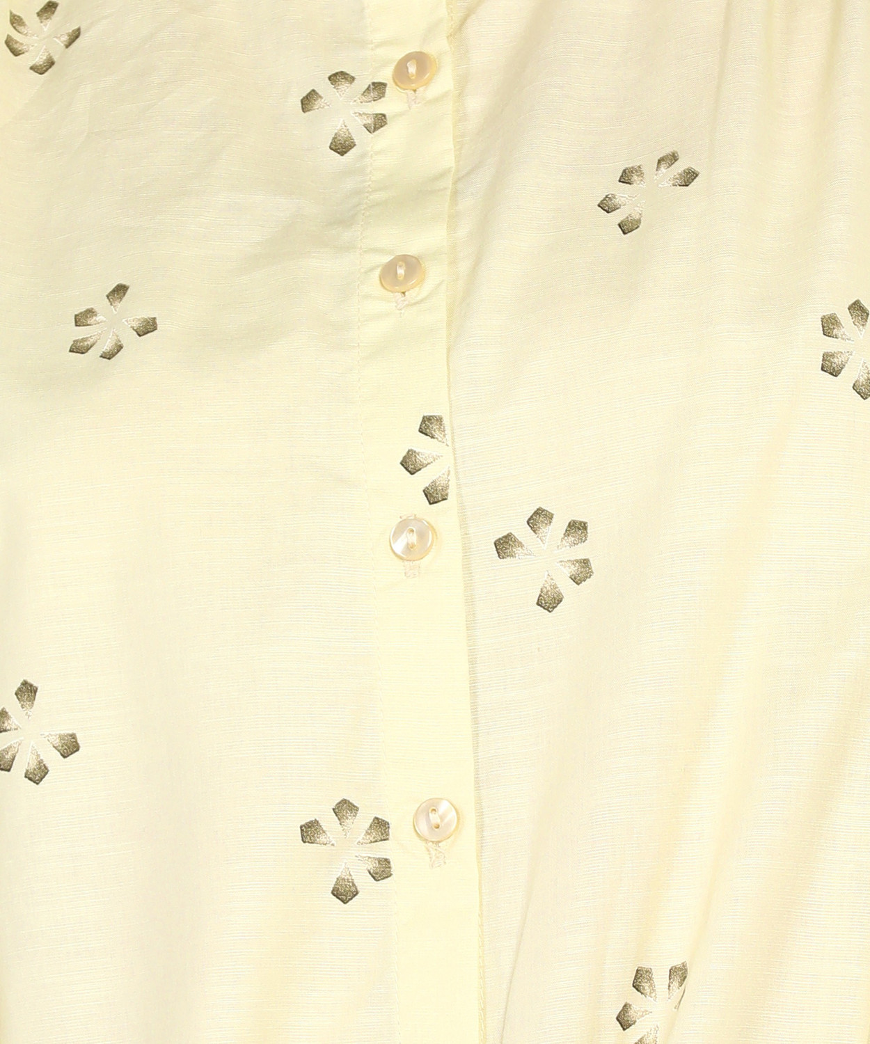 Image of abof Casual Printed Women White Top