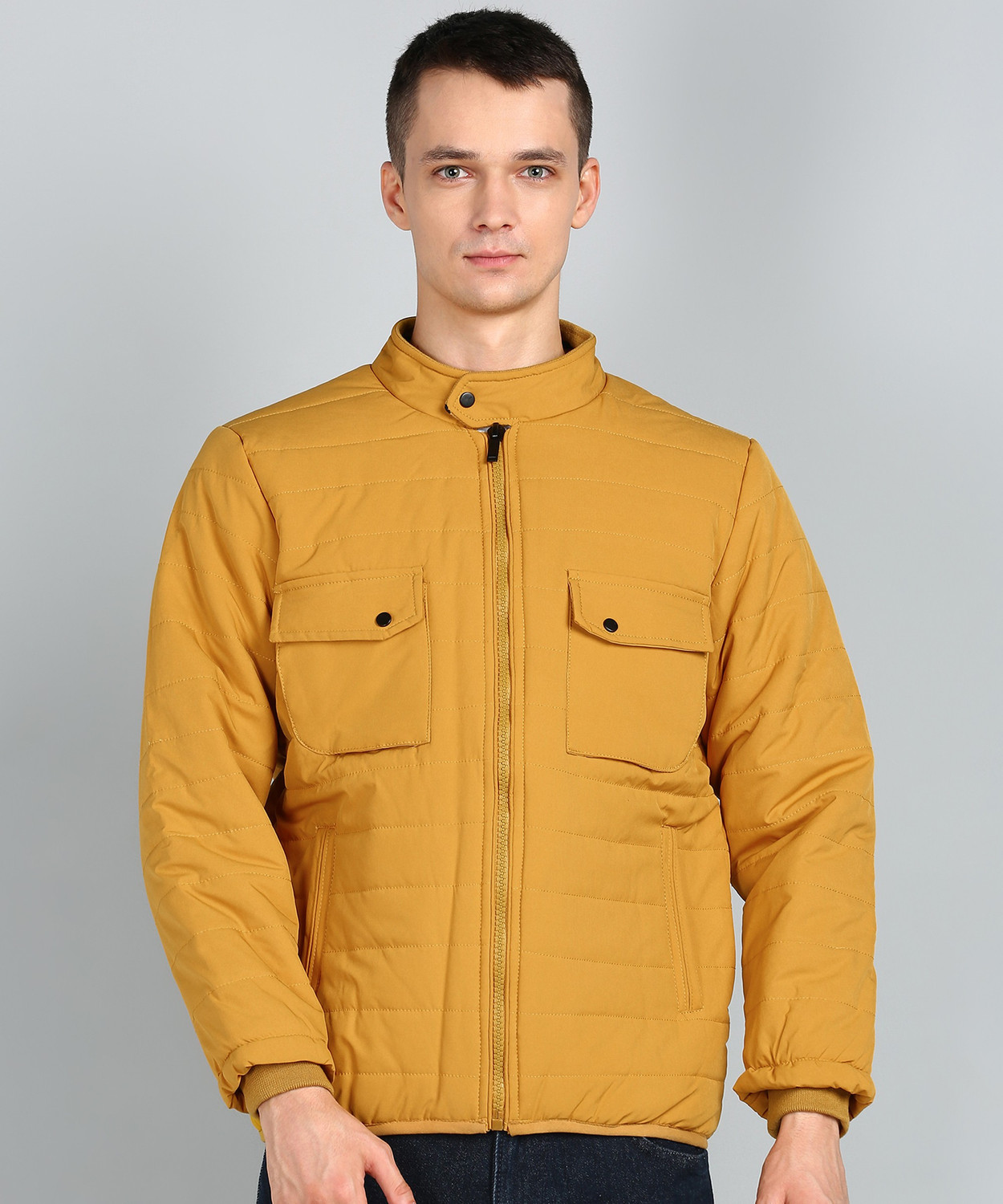 Image of Breil By Fort Collins Full Sleeve Solid Men Jacket