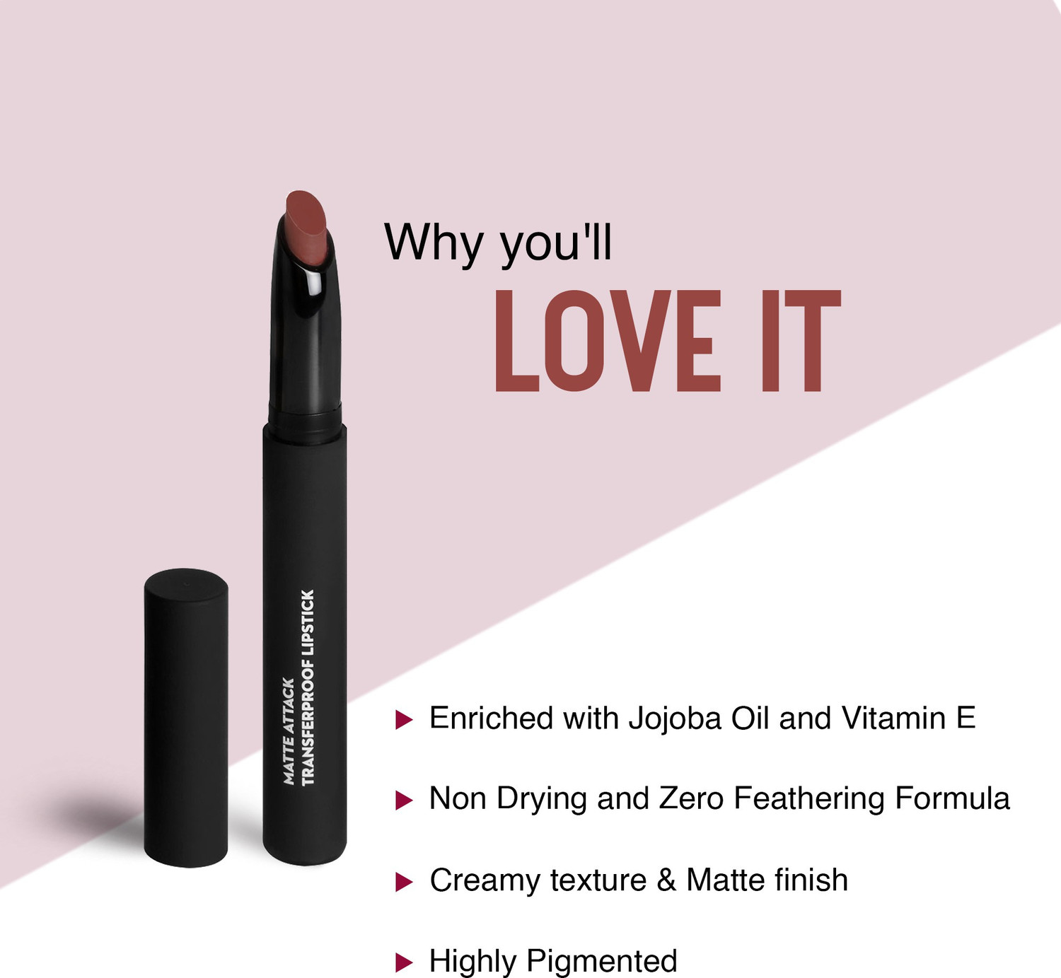 Image of SUGAR Matte Attack Transferproof Lipstick