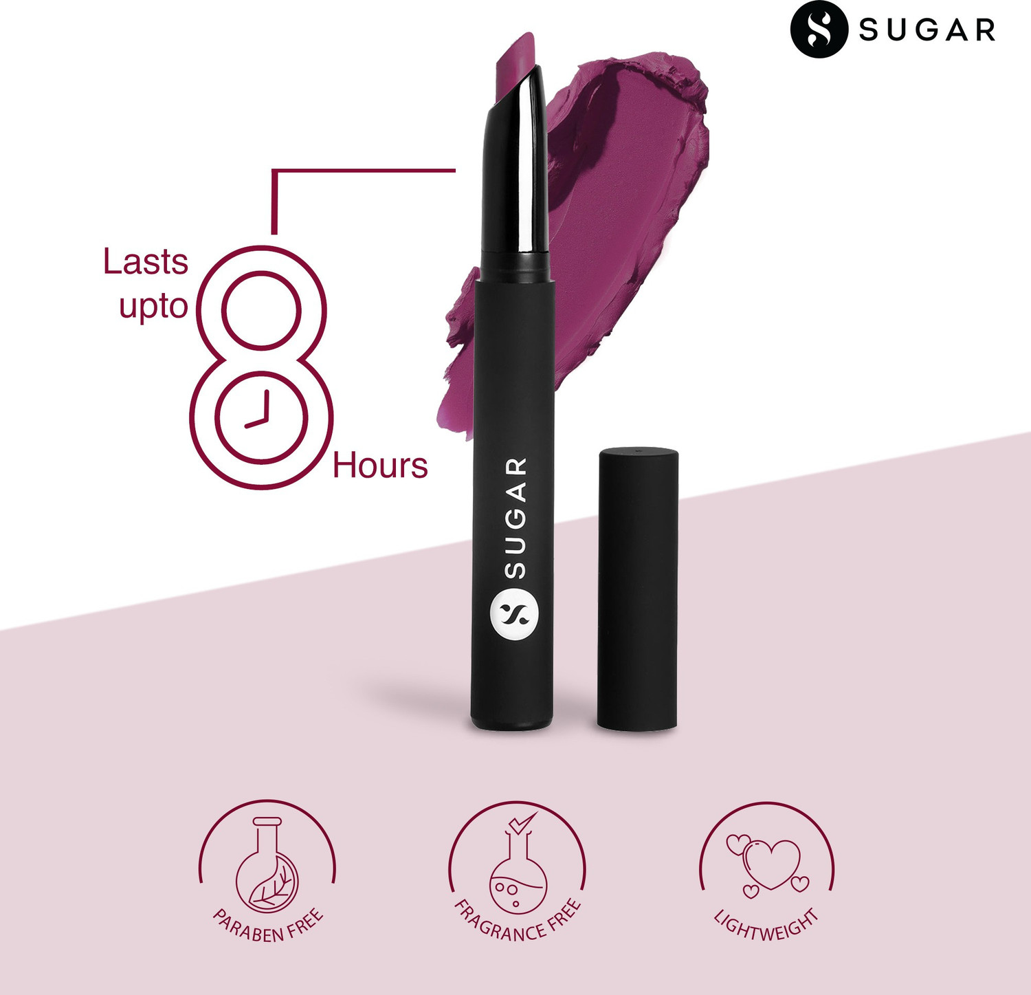 Image of SUGAR Matte Attack Transferproof & waterproof Lipstick