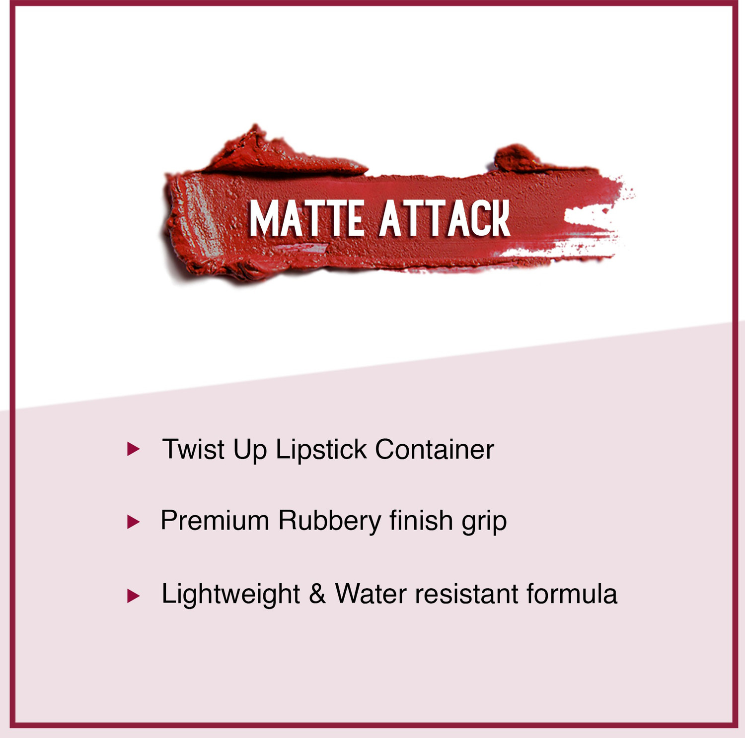 Image of SUGAR Matte Attack Transferproof Lipstick