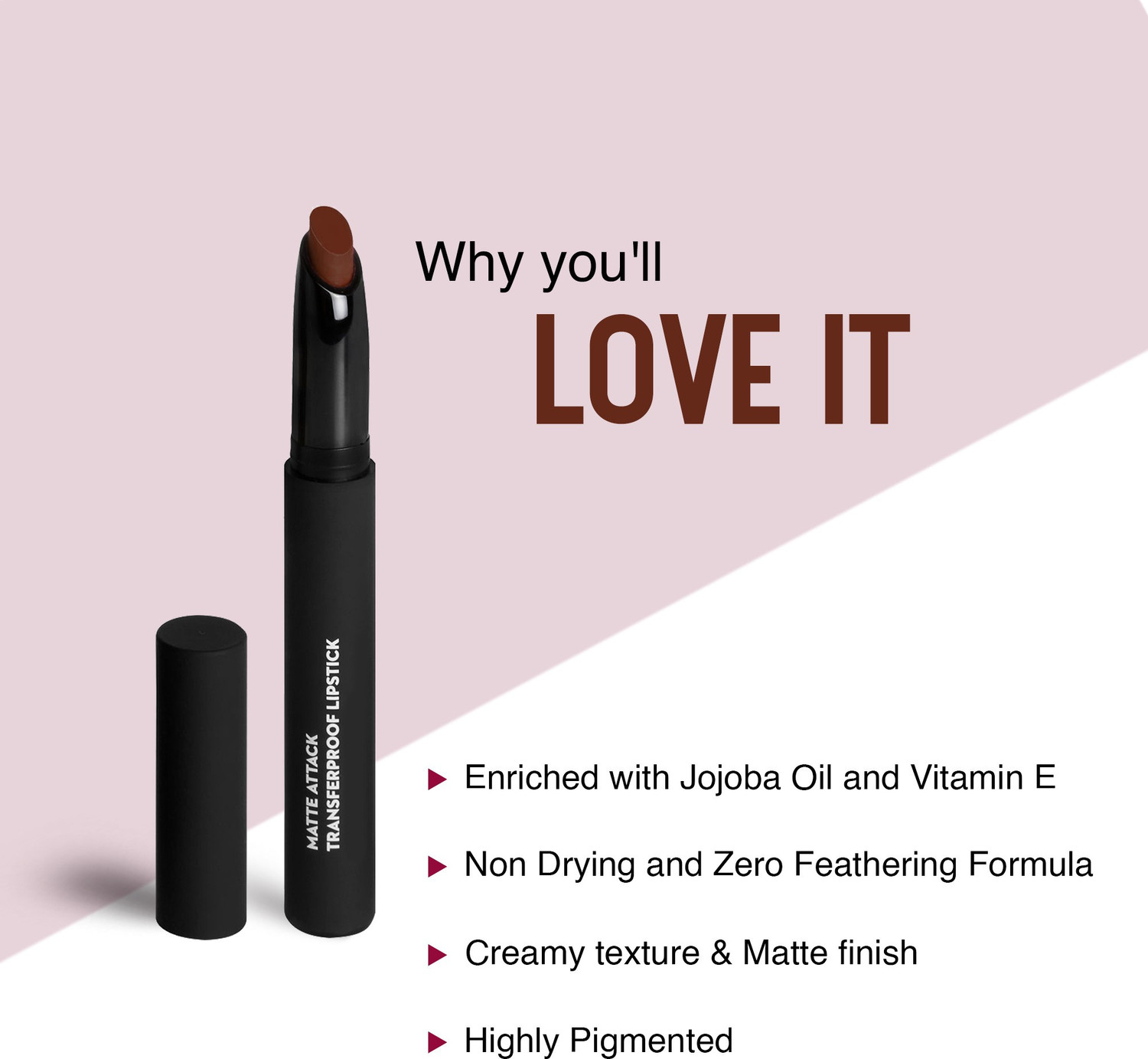 Image of SUGAR Matte Attack Transferproof Lipstick