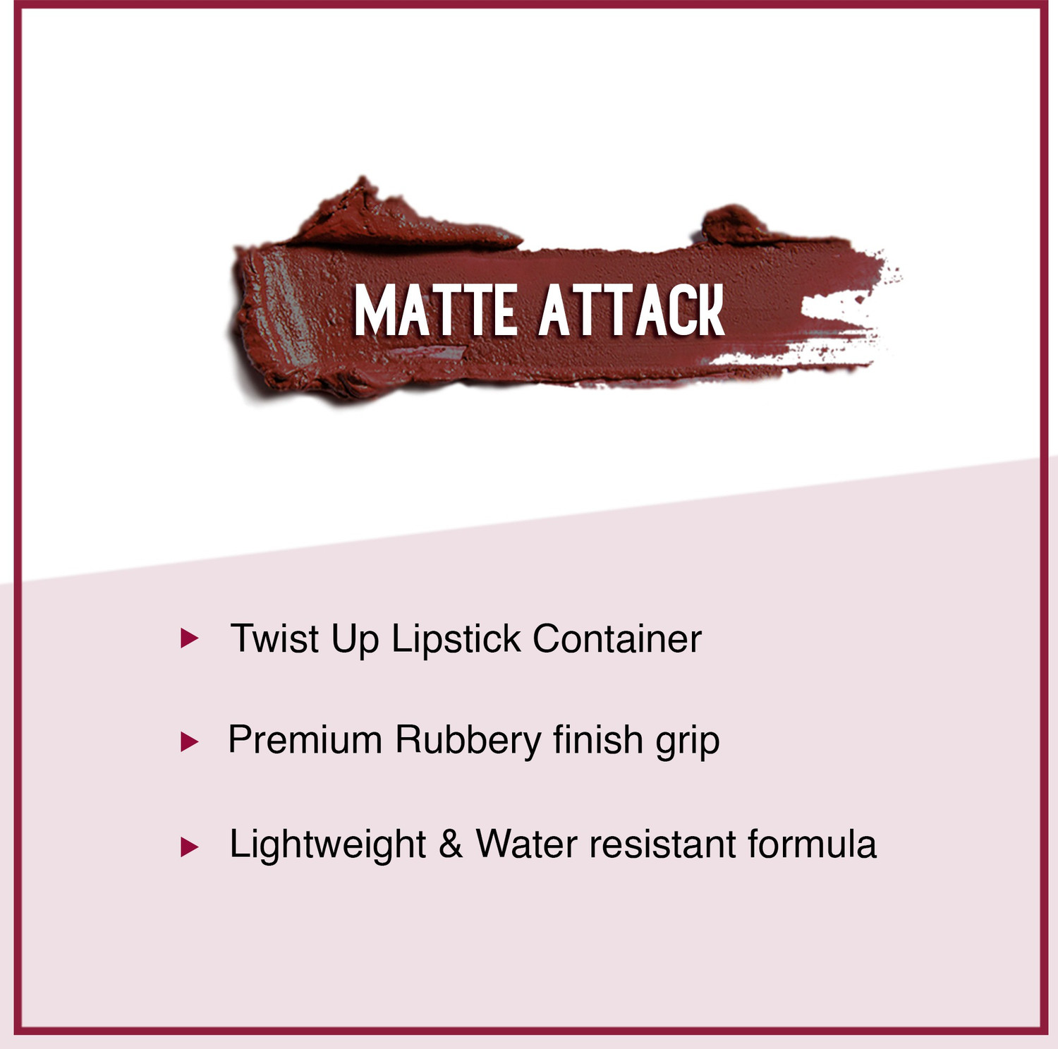 Image of SUGAR Matte Attack Transferproof Lipstick