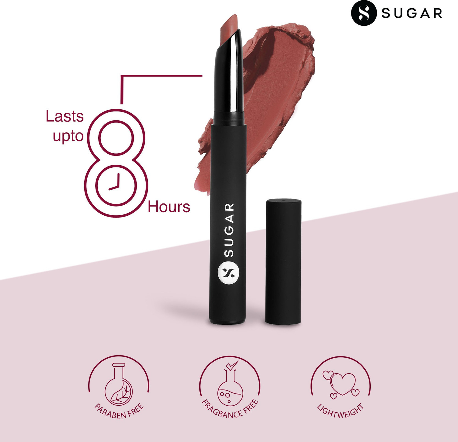 Image of SUGAR Matte Attack Transferproof Lipstick