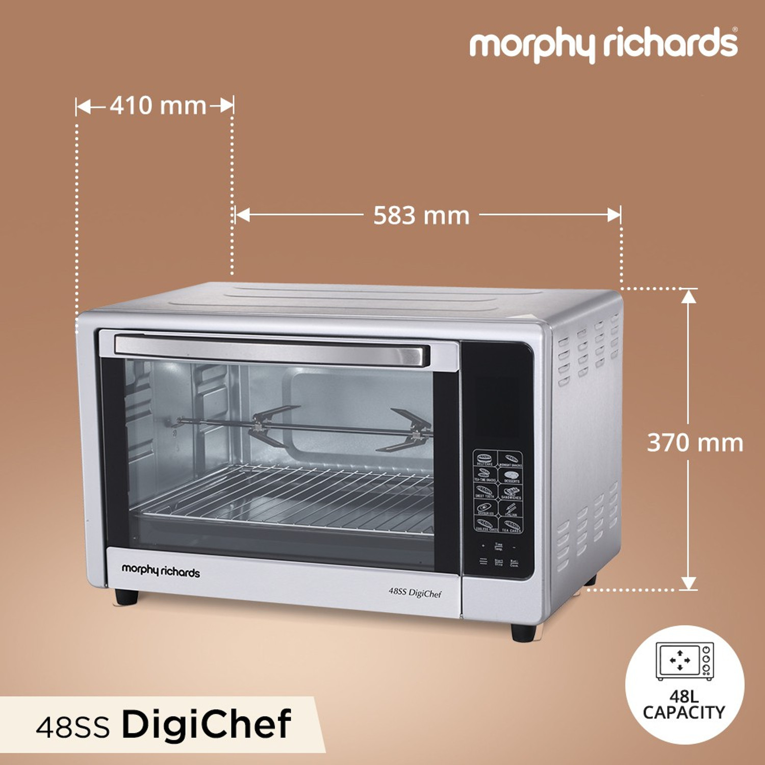 Image of Morphy Richards 48-Litre Oven Toaster Grill (OTG)