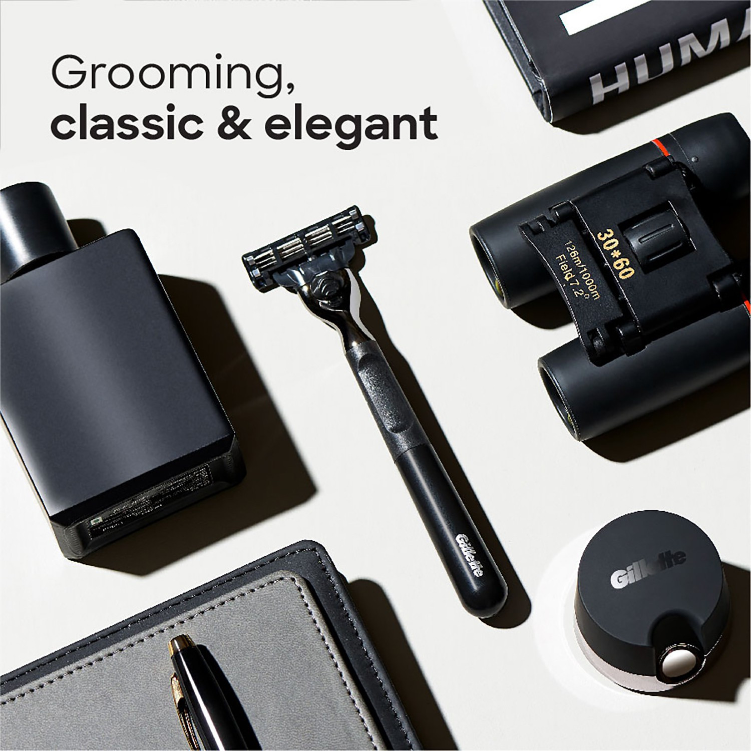 Image of Gillette Mach3 Bold 1 Razor + 1 Cartridge (Mach3s most stylish shaver for men), Men