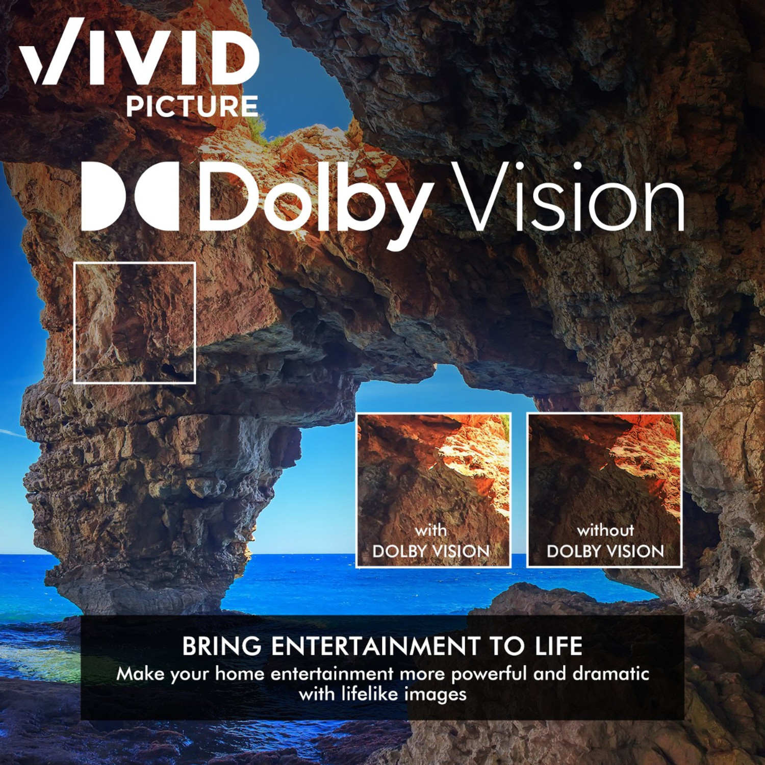 Image of Hisense A6GE Series 108 cm (43 inch) Ultra HD (4K) LED Smart Android TV with Dolby Vision and Dolby Atmos