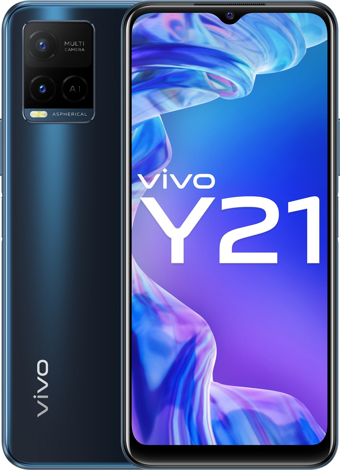 Image of vivo Y21 (Midnight Blue, 64 GB)