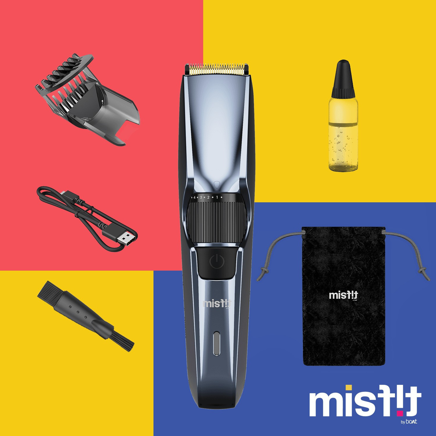 Image of Misfit by boAt T50 Trimmer 160 mins Runtime 40 Length Settings