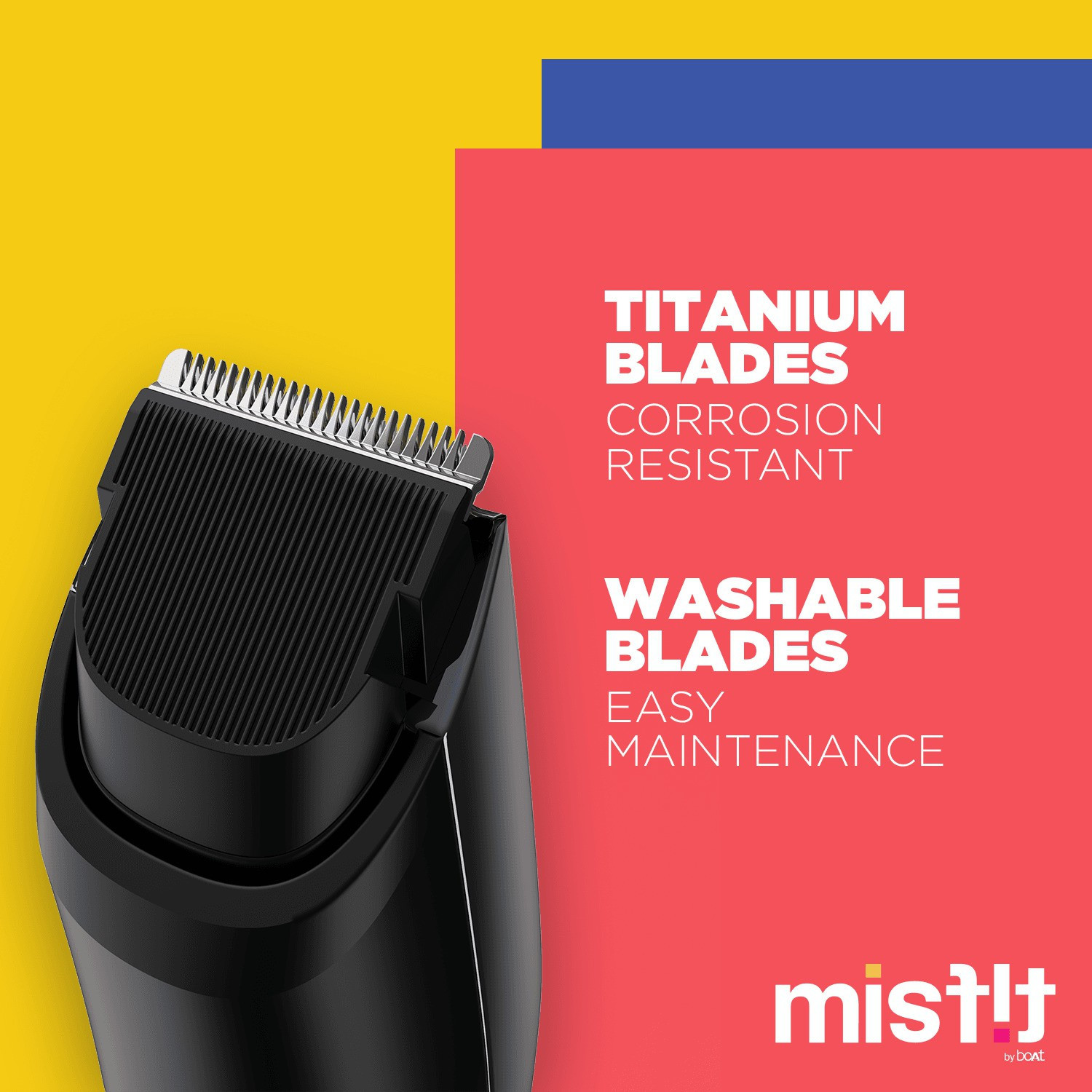 Image of Misfit by boAt T50 Trimmer 160 mins Runtime 40 Length Settings