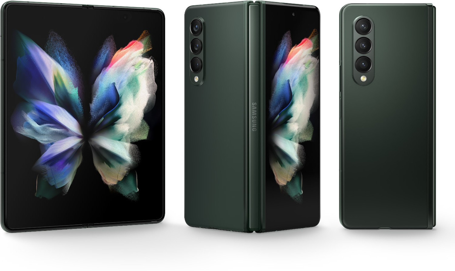 Image of Samsung Galaxy Z Fold3 5G (Phantom Green, 256 GB)