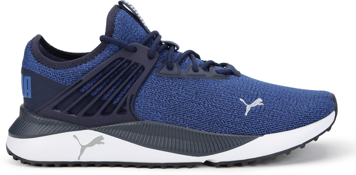 Image of PUMA Pacer Future Knit Running Shoes For Men (Blue , 6.5)
