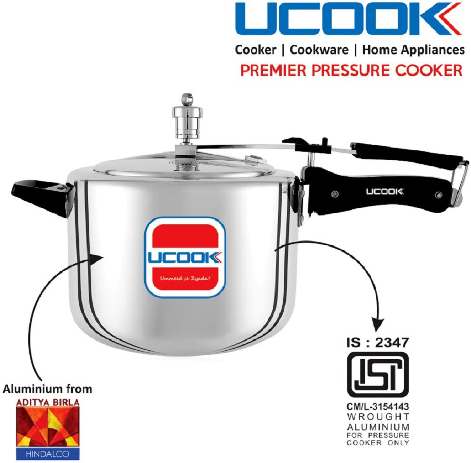 United 3l pressure 2025 cooker