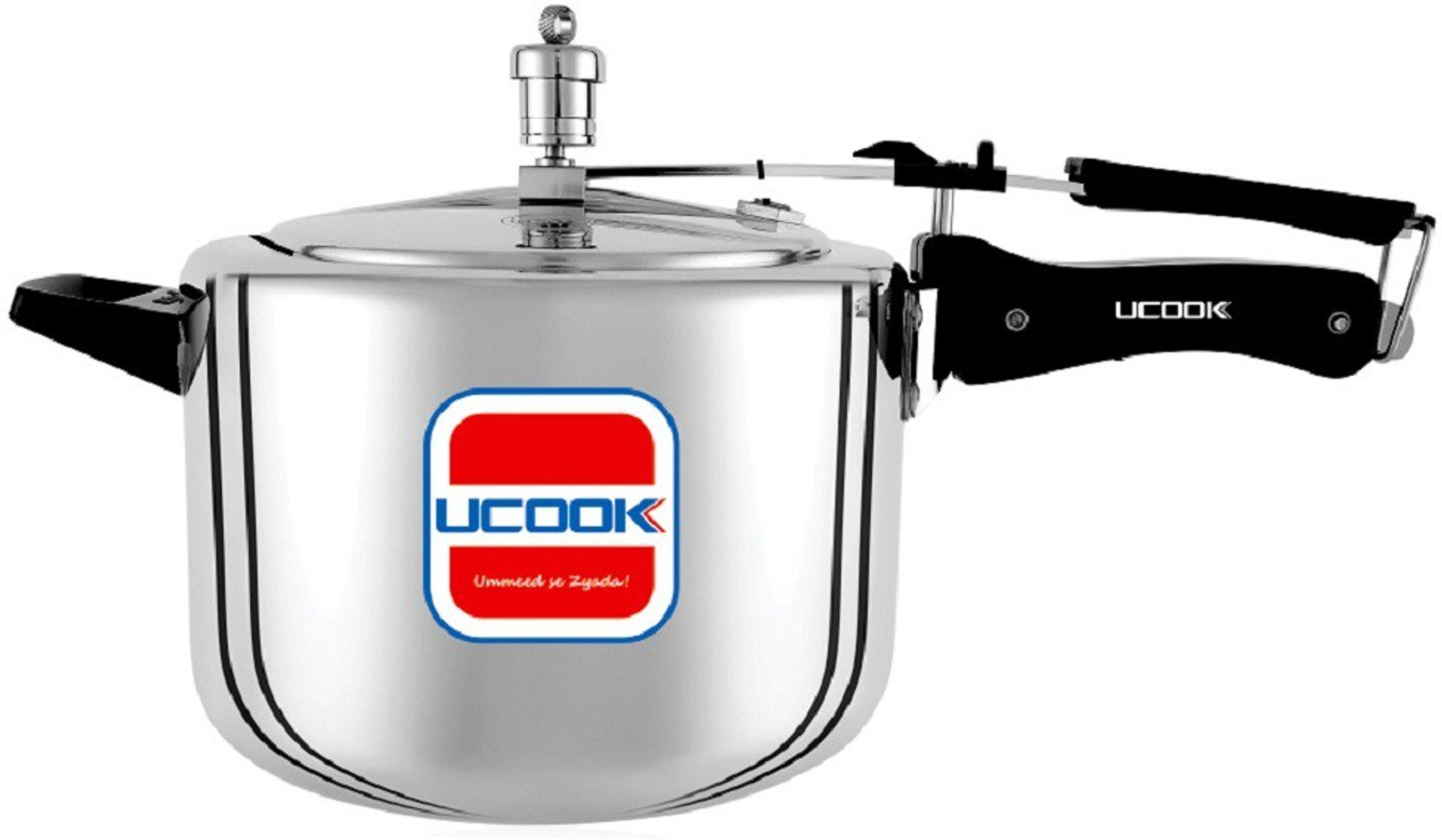UCOOK By United Ekta Engg. 5 Litre Aluminium Inner Lid Non Induction 5 L Inner Lid Pressure Cooker Aluminium Price History