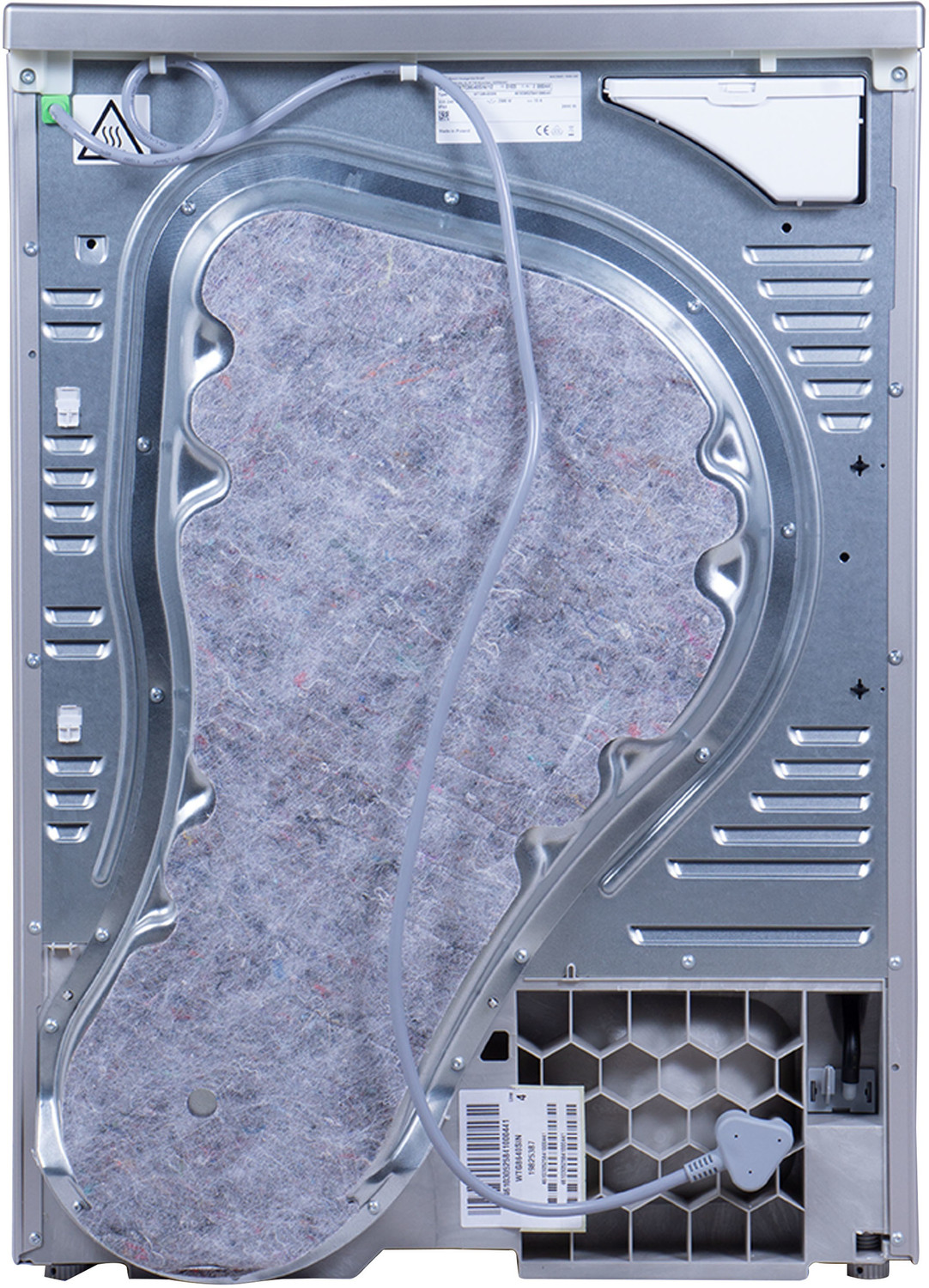 Image of BOSCH 8 kg with 99.9% Dry Clothes Fully Automatic Condenser Tumble Dryer Dryer with In-built Heater Silver
