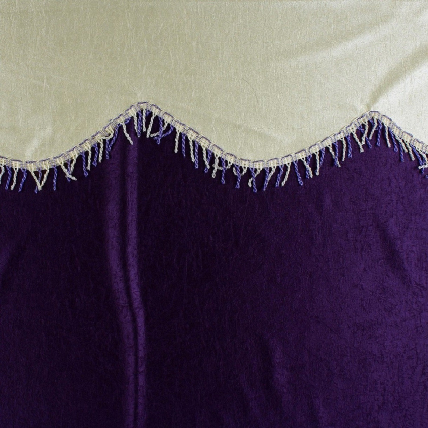 Image of Panipat Textile Hub 213 cm (7 ft) Door Polyester Semi Transparent Curtain (Pack Of 2)