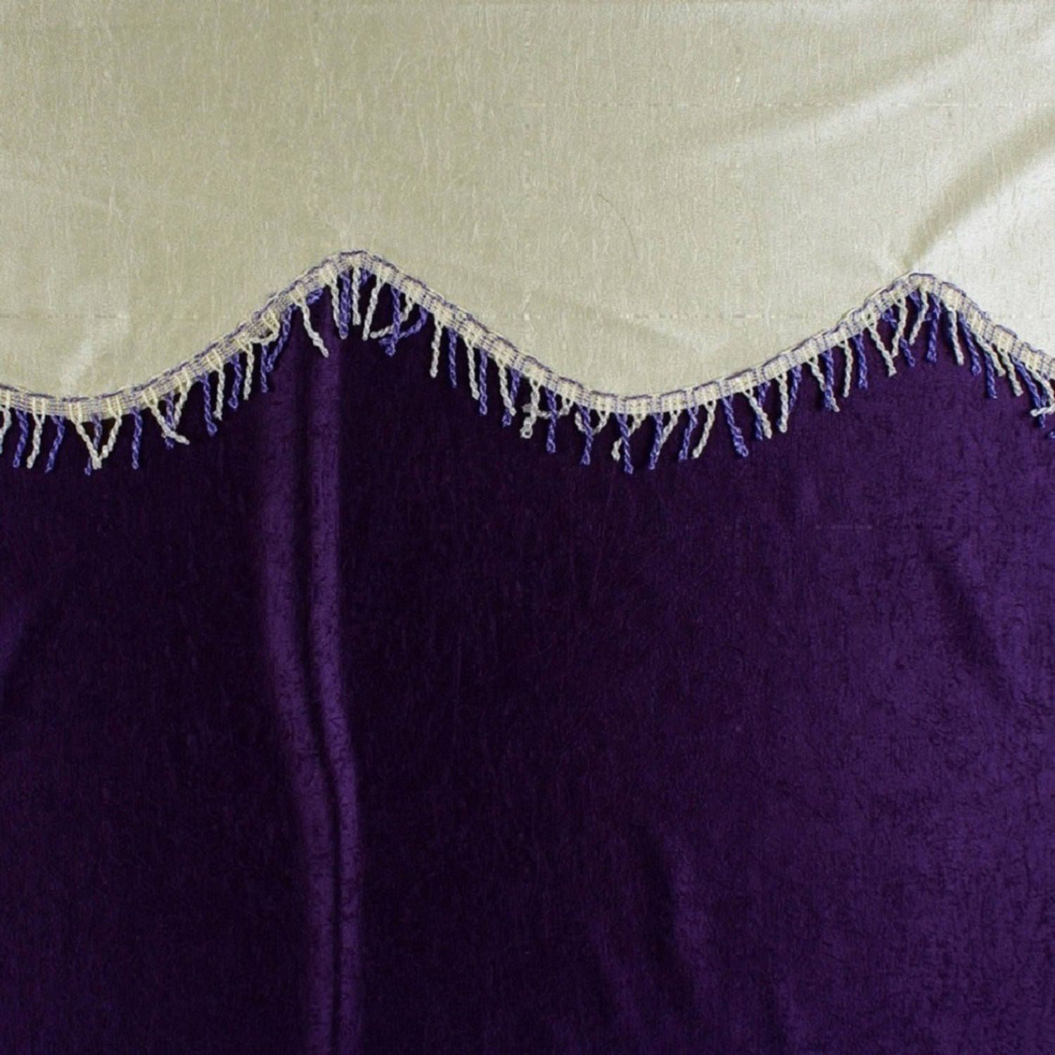 Image of Panipat Textile Hub 152 cm (5 ft) Window Polyester Semi Transparent Curtain (Pack Of 2)