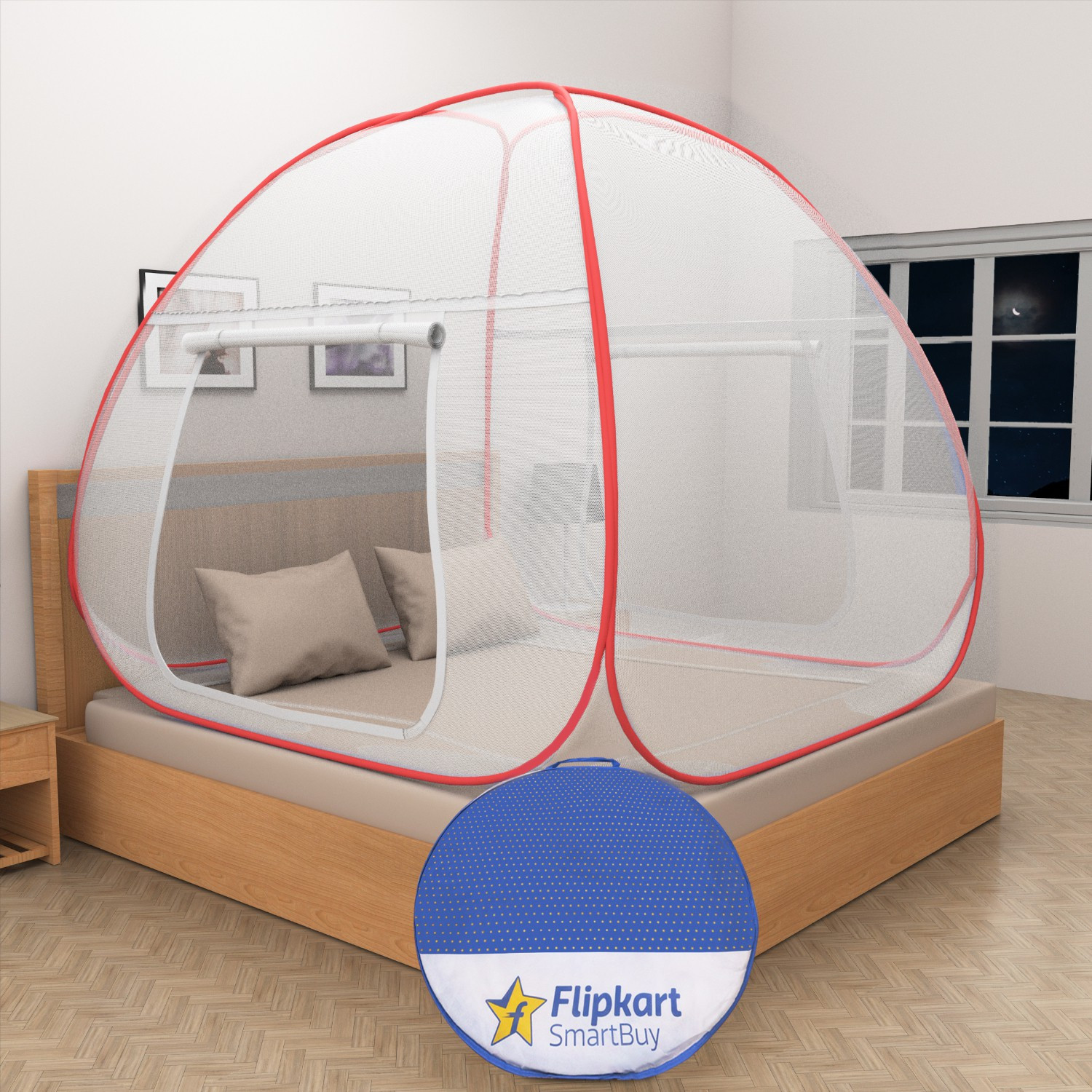 Mosquito net tent flipkart hotsell