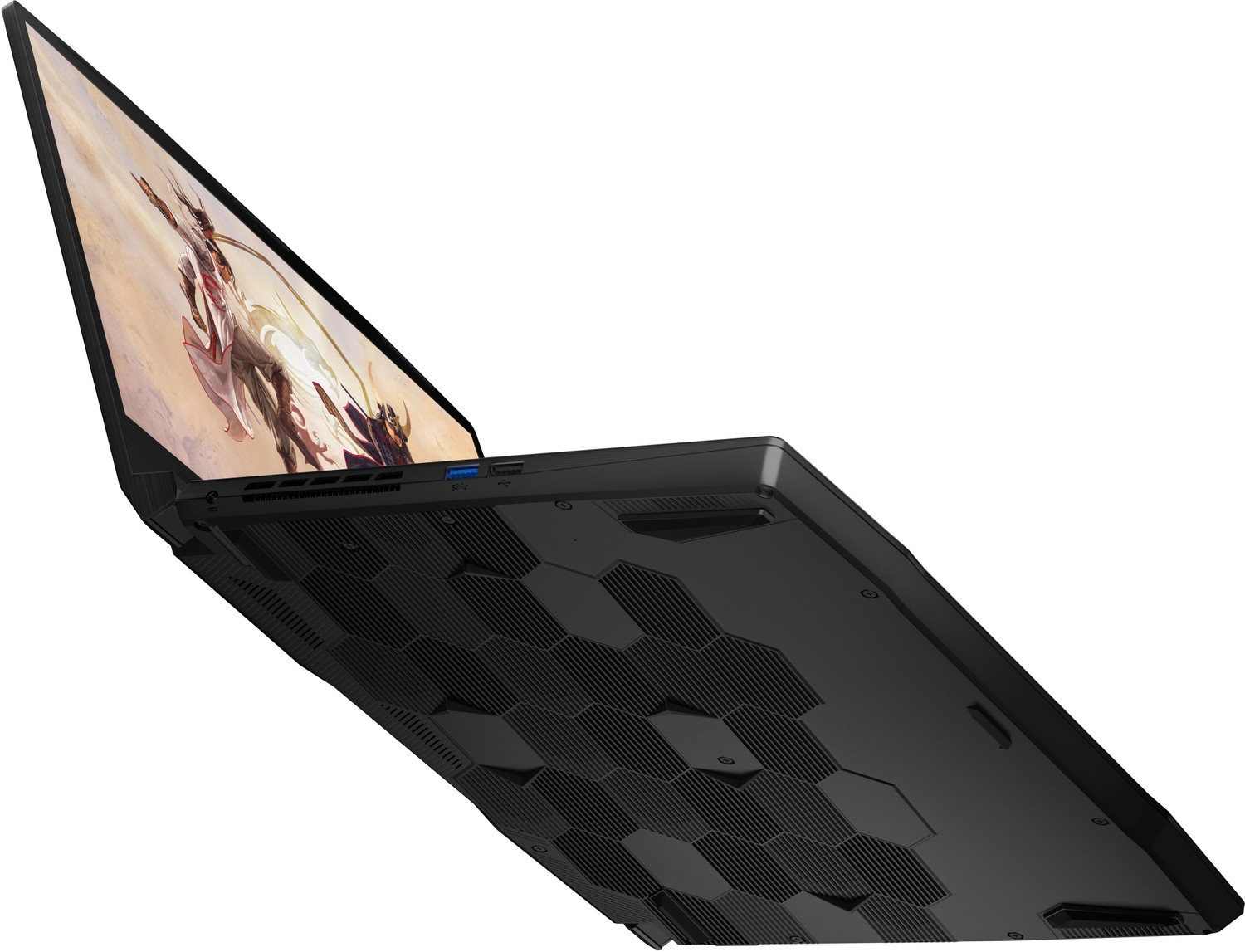 Image of MSI Katana GF66 Intel Core i7 12th Gen 12700H - (8 GB /512 GB SSD /Windows 11 Home /4 GB Graphics /NVIDIA GeForce RTX 3050 /144 Hz) Katana GF66 12UC-632IN Gaming Laptop