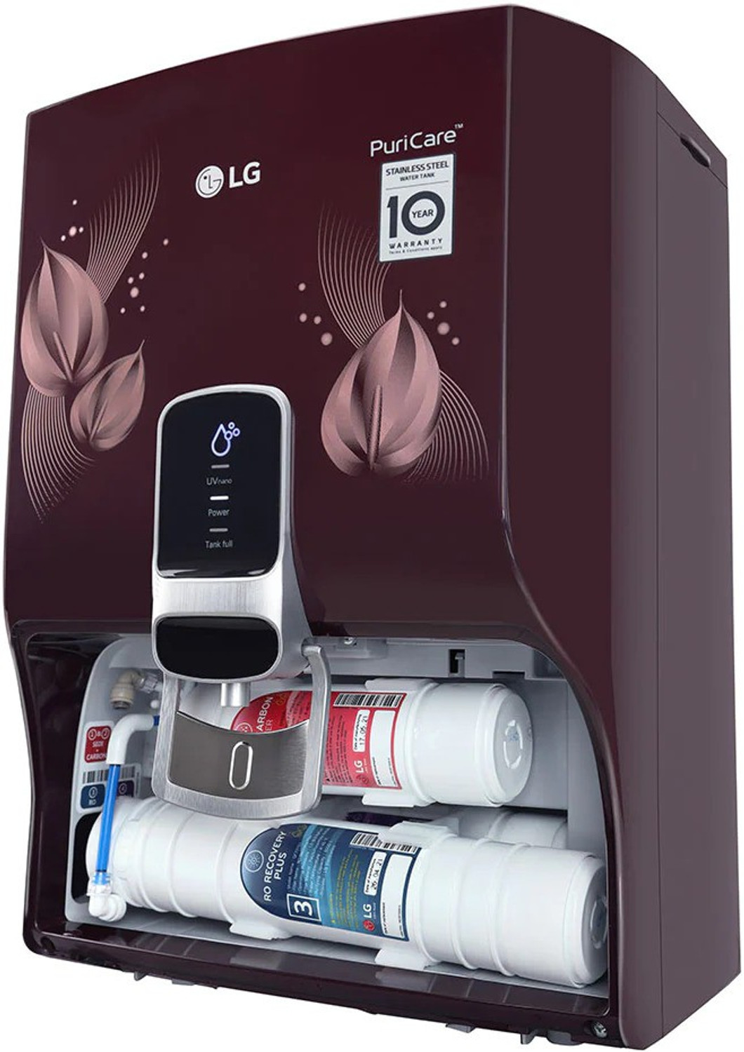 Image of LG WW174NPC 8 L RO + UV + MB Water Purifier