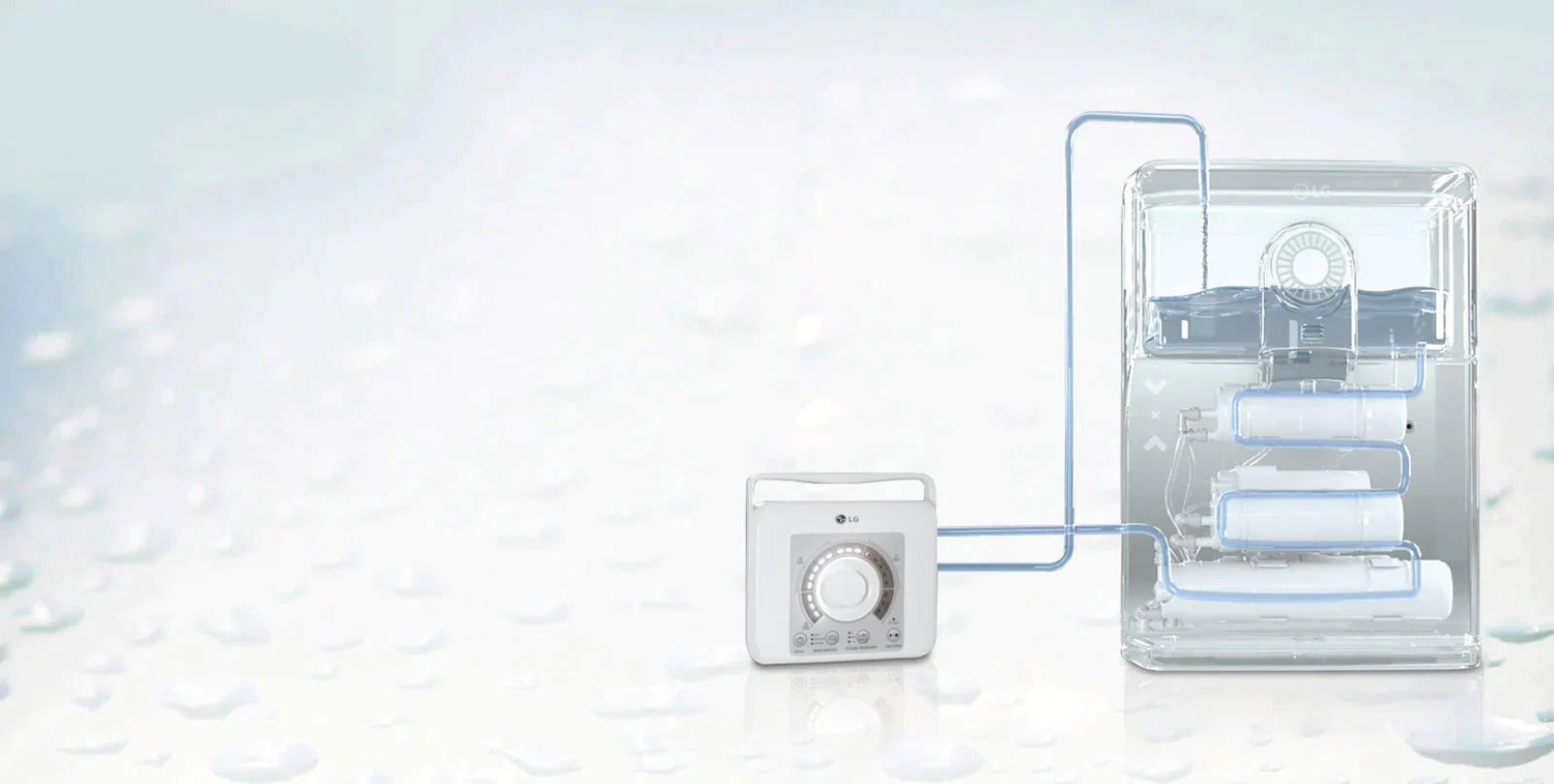 Image of LG WW174NPC 8 L RO + UV + MB Water Purifier