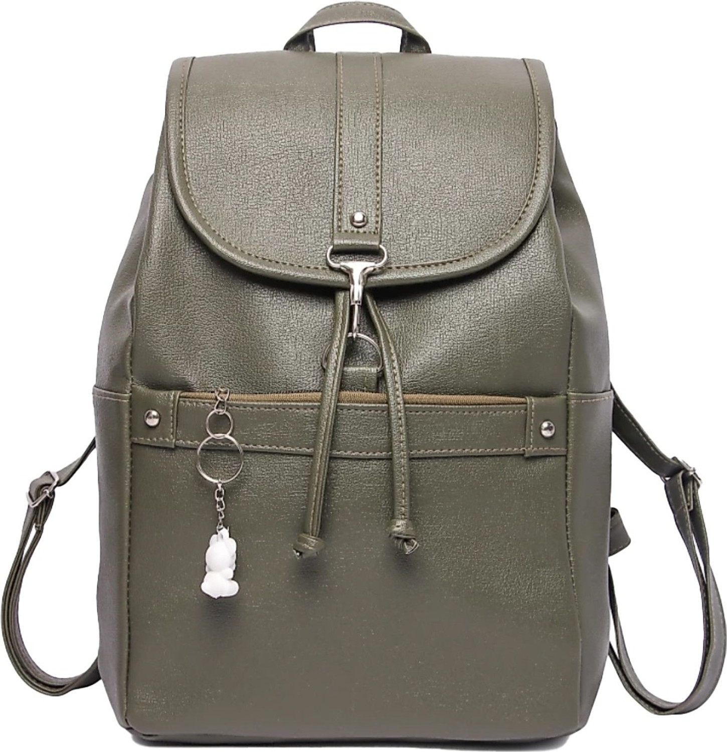 Image of PARAVEL Medium 25 L Backpack Girls Bag For School Collage Travel backpack (Green)