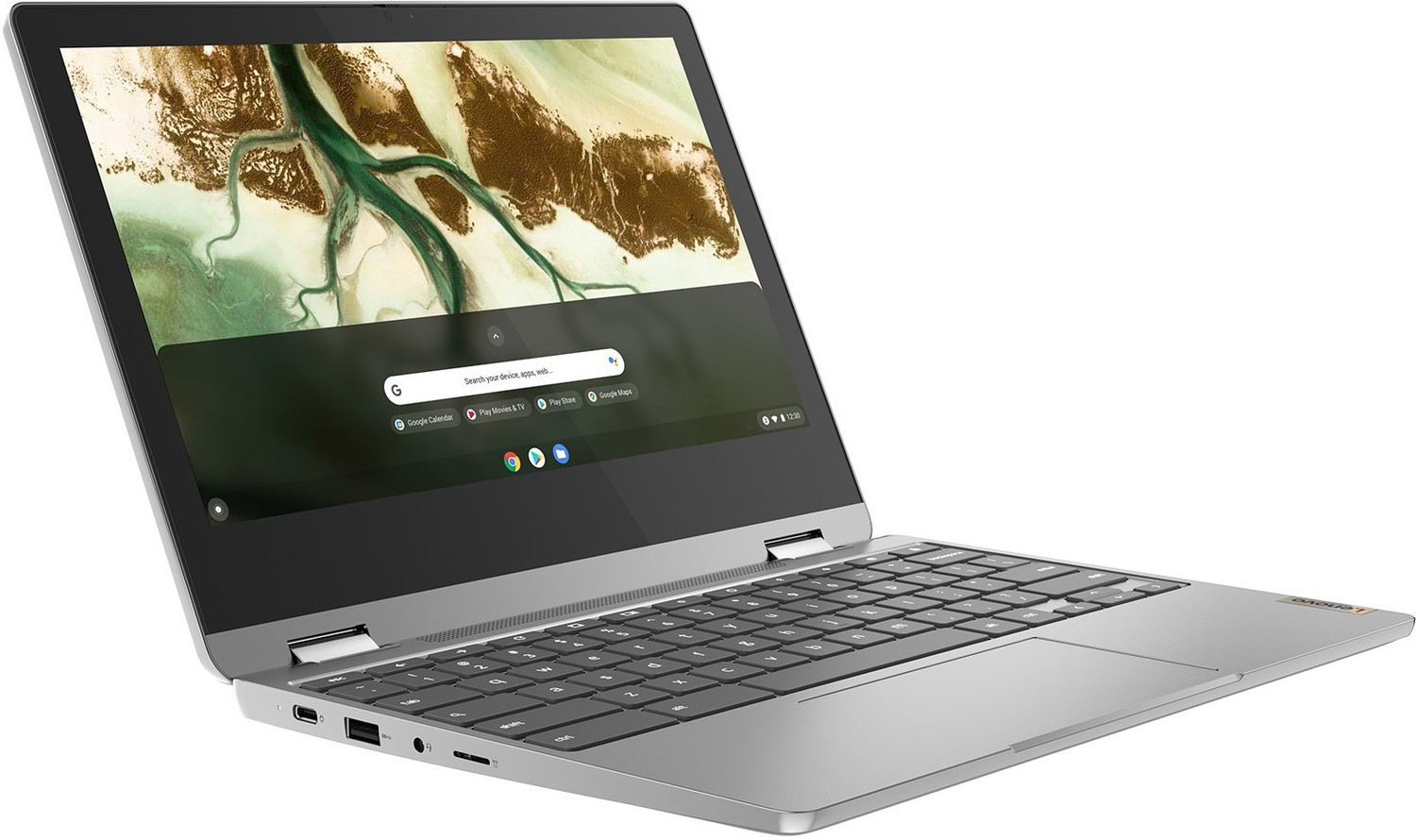 Image of Lenovo Chromebook Intel Celeron Dual Core N4500 - (4 GB /128 GB EMMC Storage /Chrome OS) CB 11IJL6 Chromebook