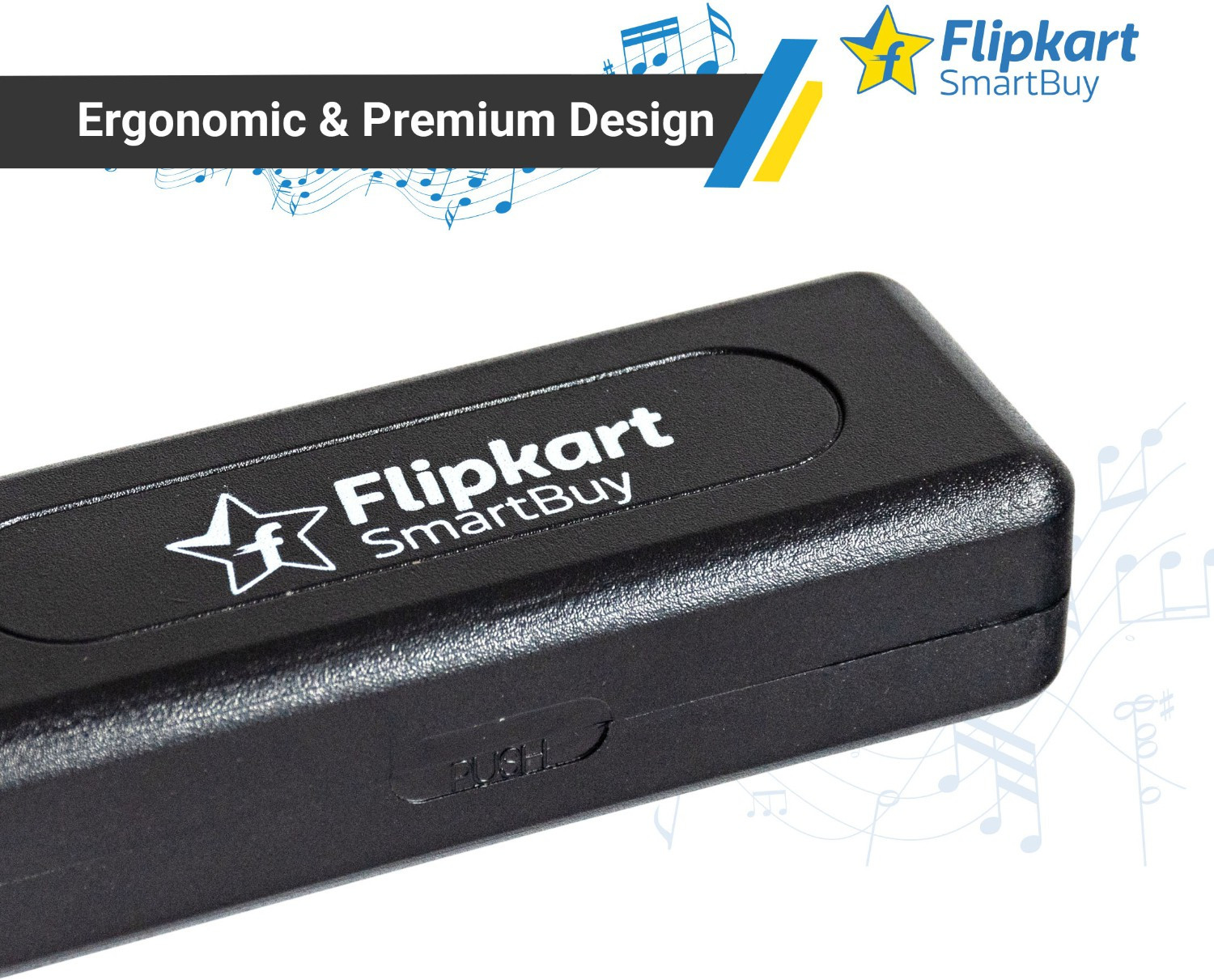 Image of Flipkart SmartBuy Mouth Organ 10 Holes, 20 Tunes