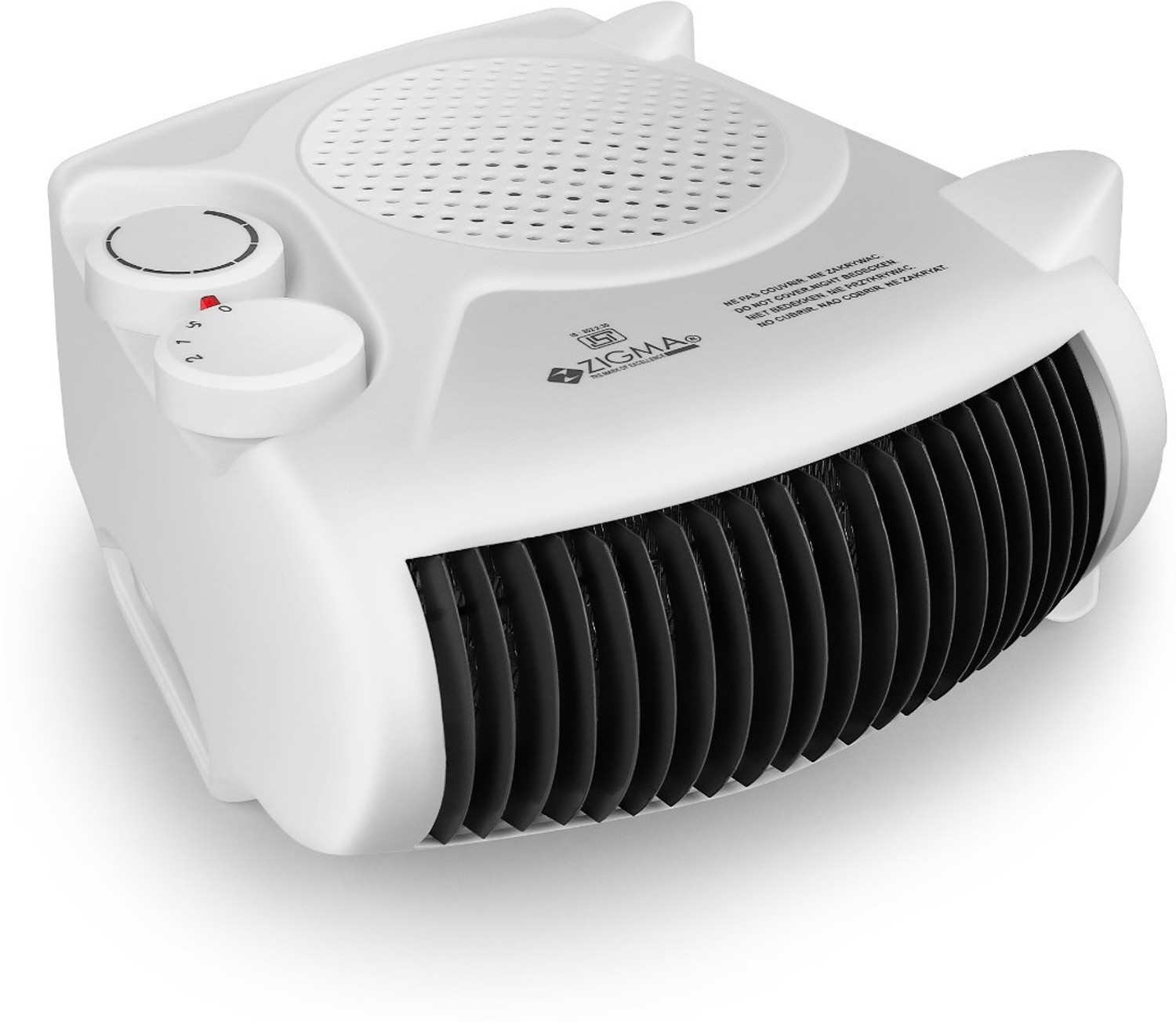 Image of zigma Quite Performance Smart Heat Convector Portable Fan Room Heater - 400 Watt Fan Room Heater