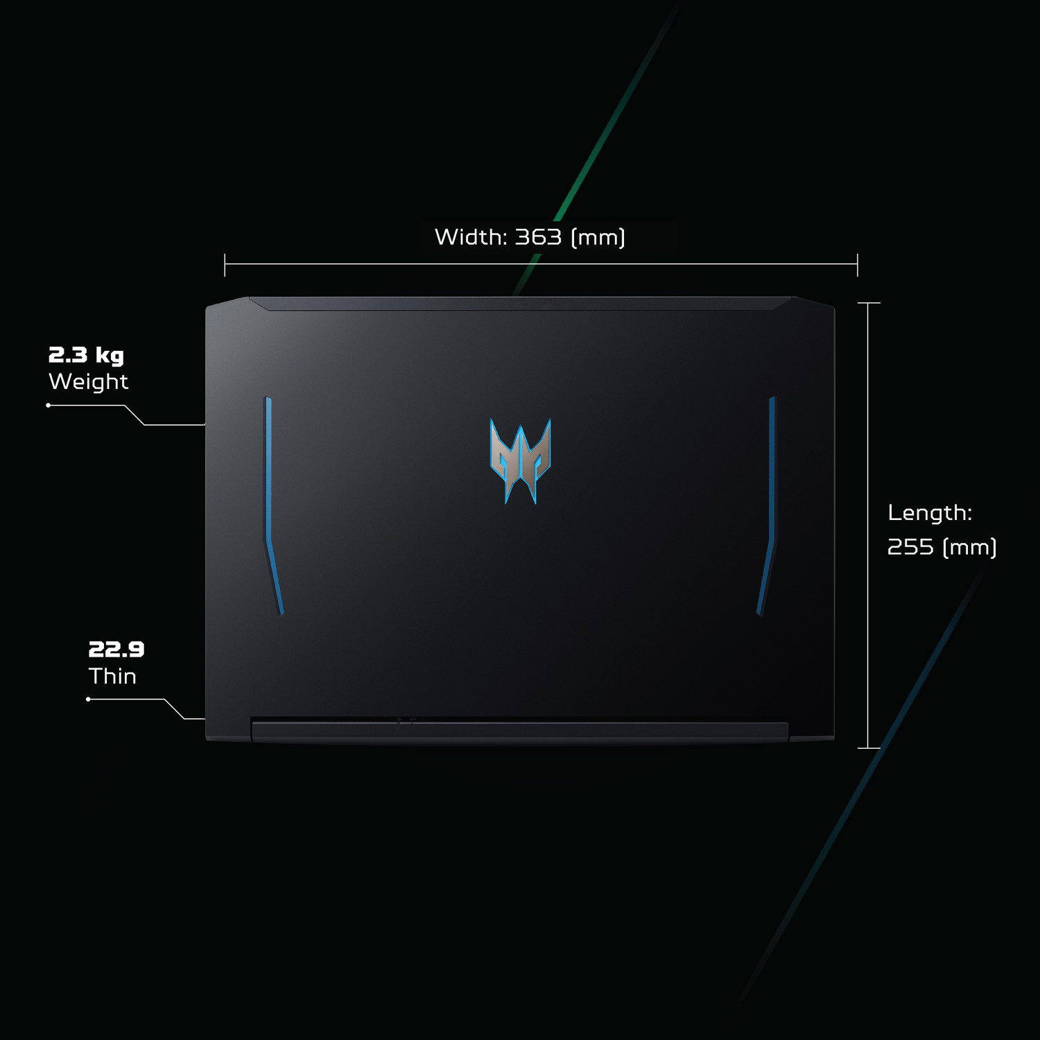 Image of Acer Predator Helios 300 Intel Core i9 11th Gen 11900 - (16 GB /1 TB SSD /Windows 11 Home /6 GB Graphics /NVIDIA GeForce RTX RTX 3060 /300 Hz) PH315-54 Gaming Laptop