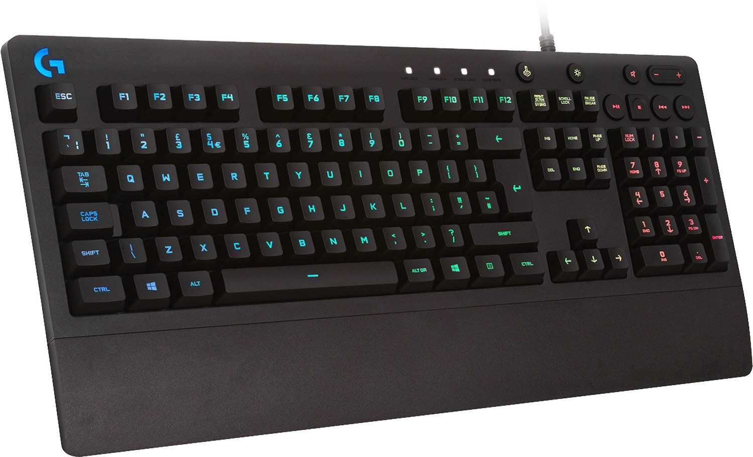 Logitech G213 Wired Gaming Keyboard – RGB Backlit, USB, ₹4,495