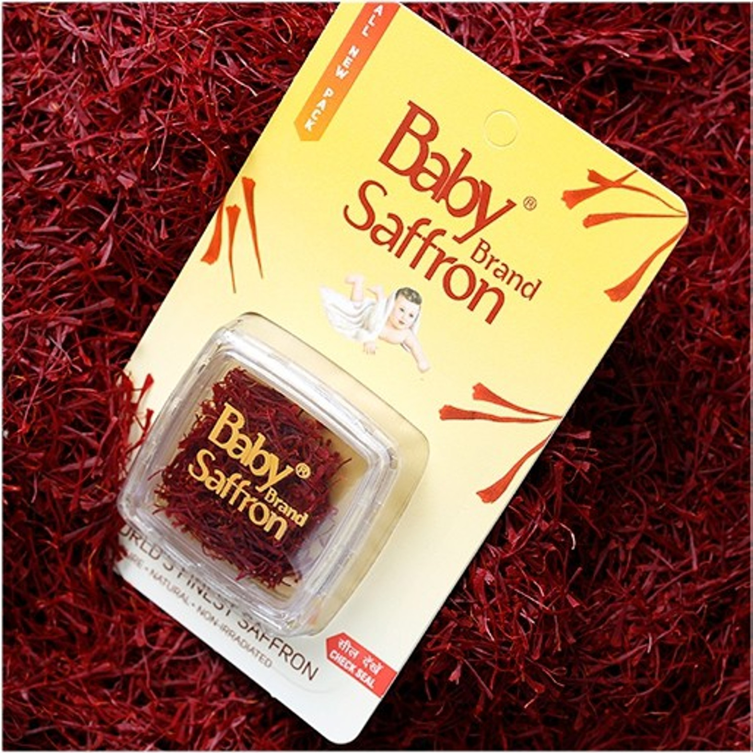 Image of Baby Saffron Baby Brand Kesar 2 gm(2 *1 Gms) (2 x 1 g)